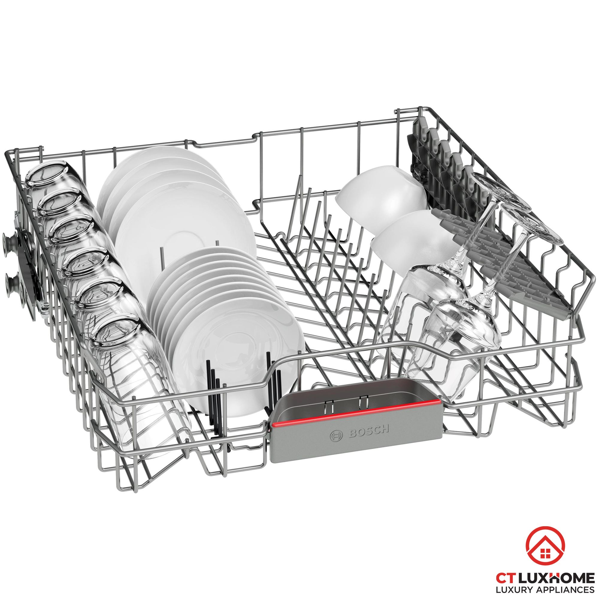 MÁY RỬA BÁT BÁN ÂM BOSCH SMI4HVS33E SERIE 4 13 BỘ