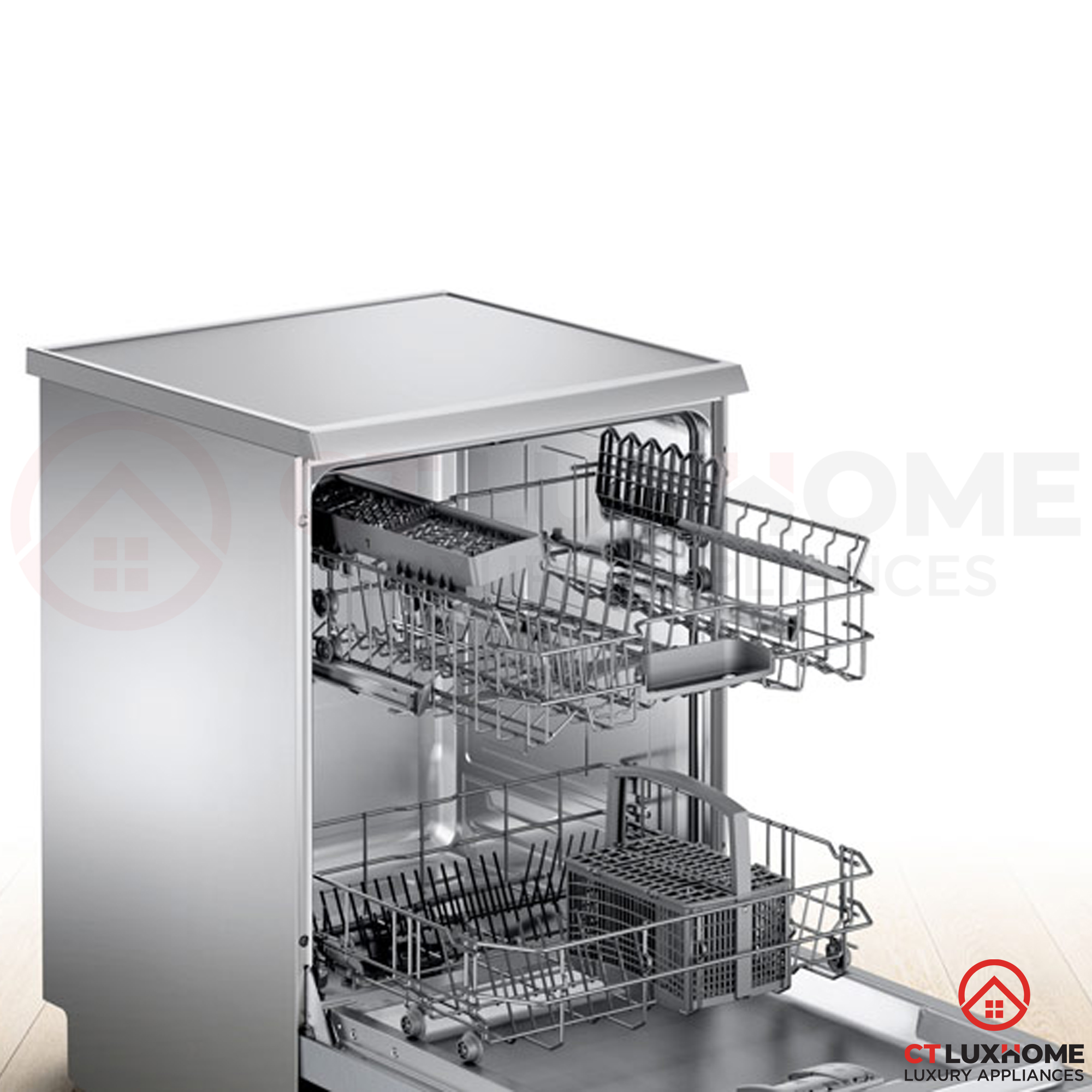 MÁY RỬA BÁT BOSCH ĐỘC LẬP SMS25DI05E SERIE 2 13 BỘ