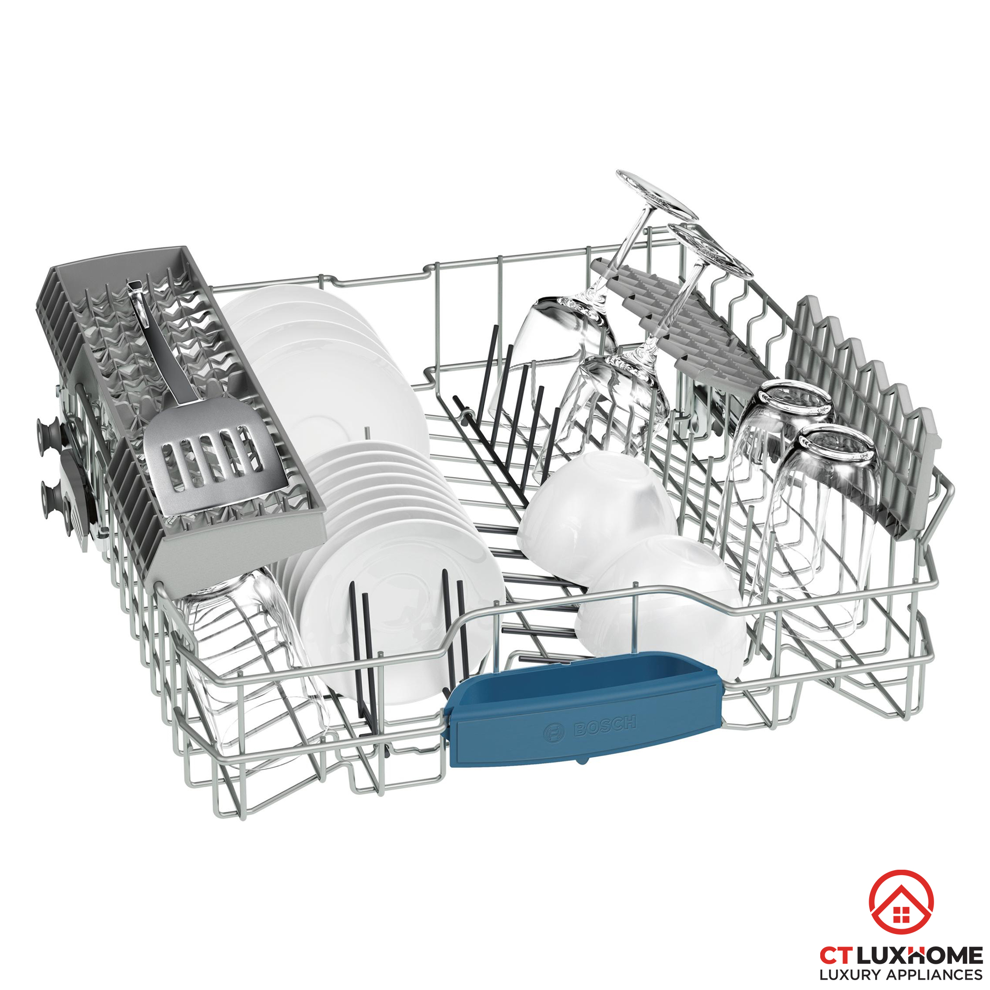 MÁY RỬA BÁT BOSCH ĐỘC LẬP SMS63L02EA SERIE 6 12 BỘ