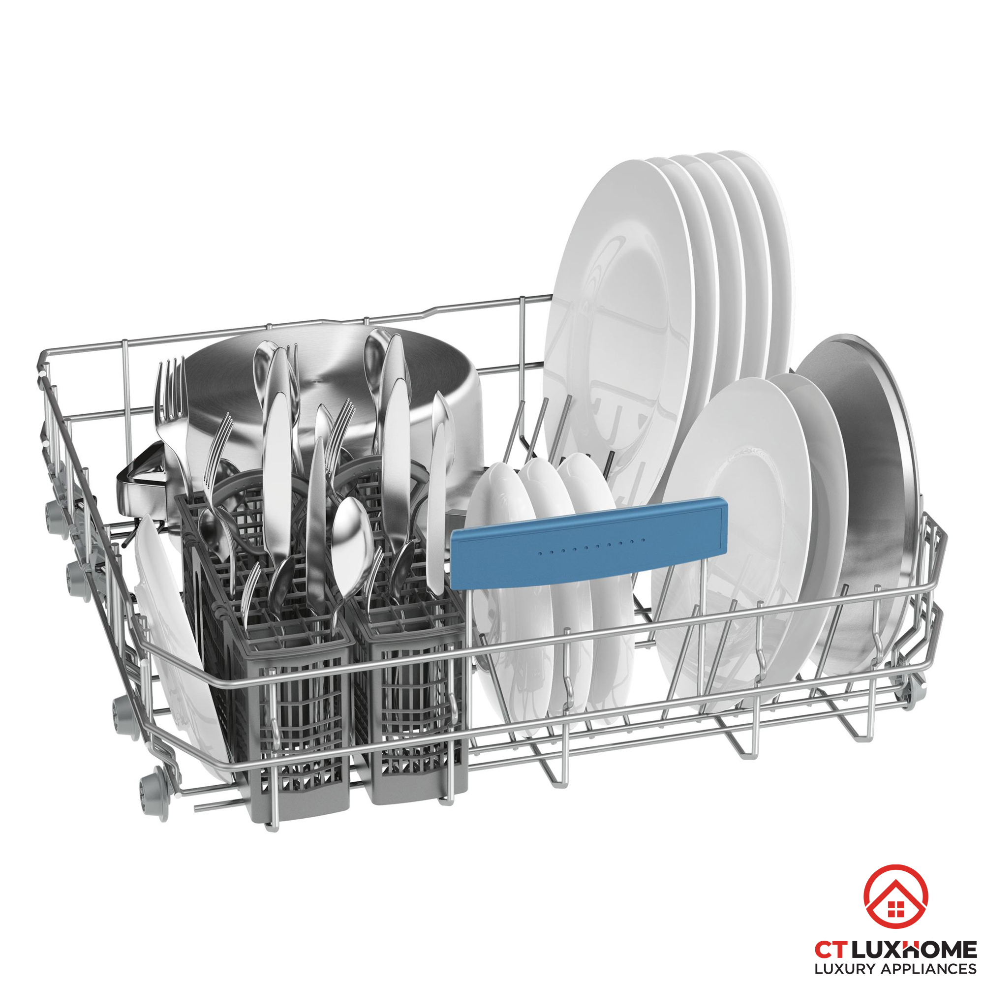 MÁY RỬA BÁT BOSCH ĐỘC LẬP SMS63L02EA SERIE 6 12 BỘ