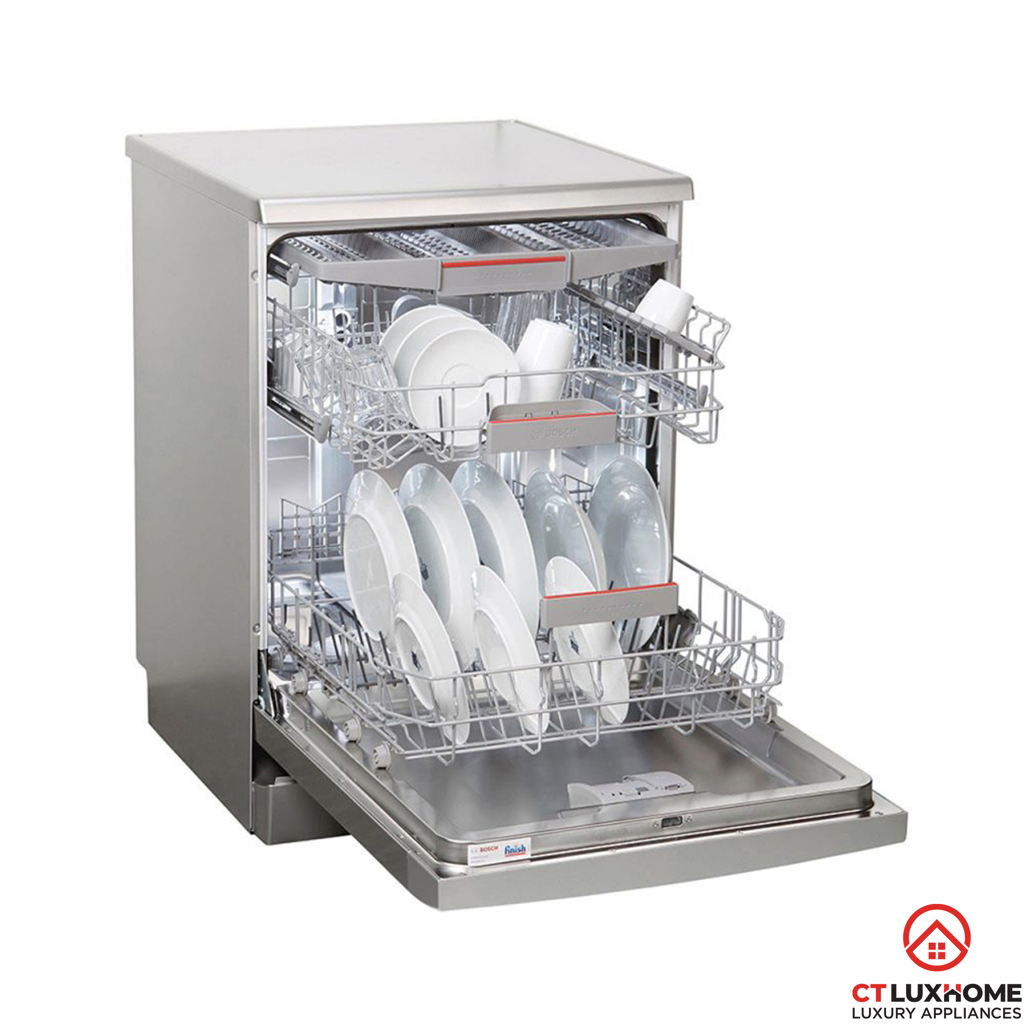 MÁY RỬA BÁT BOSCH ĐỘC LẬP SMS46MI07E SERIE 4 14 BỘ