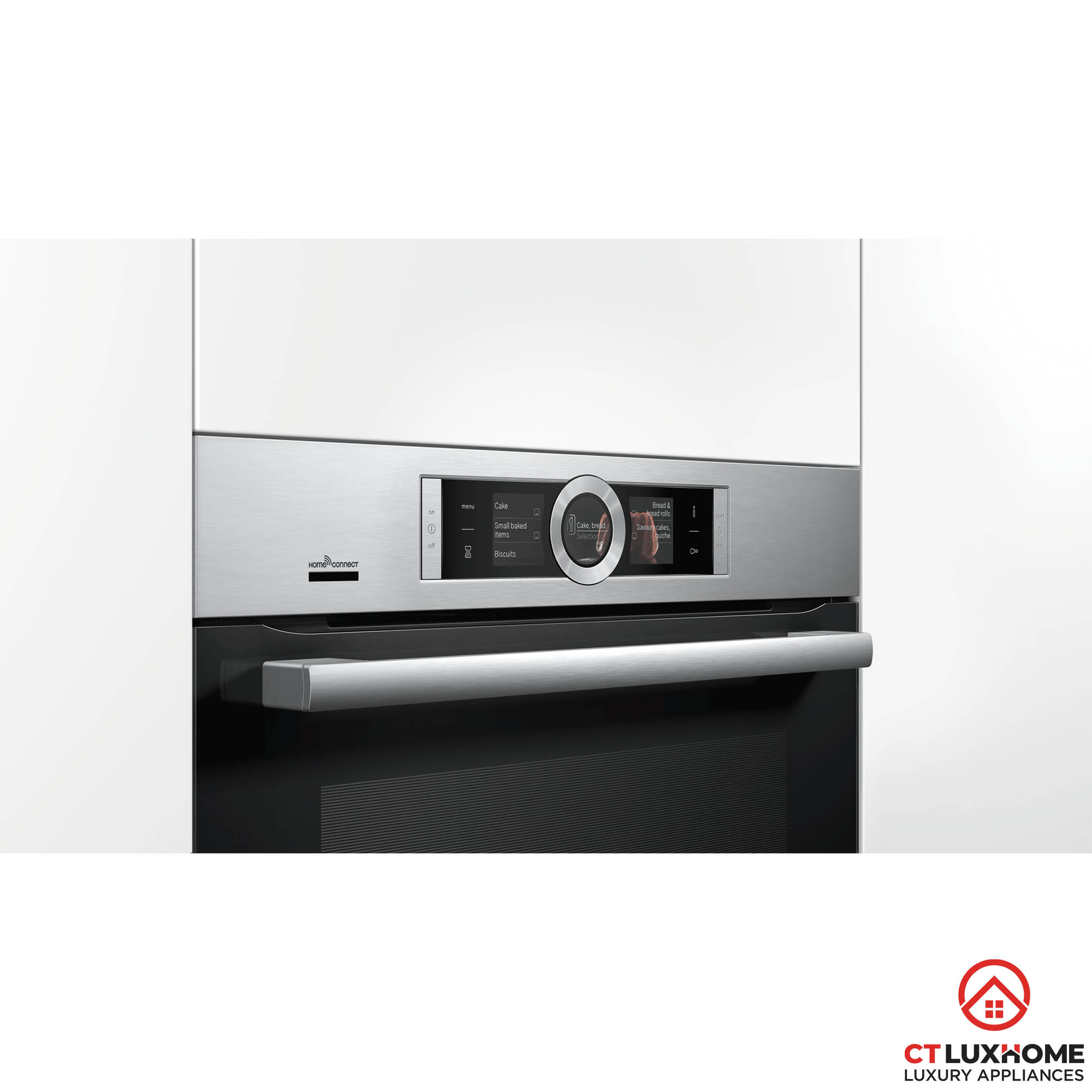 LÒ NƯỚNG BOSCH HBG6764S6B SERIE 8 71L ÂM TỦ NHIỆT PHÂN