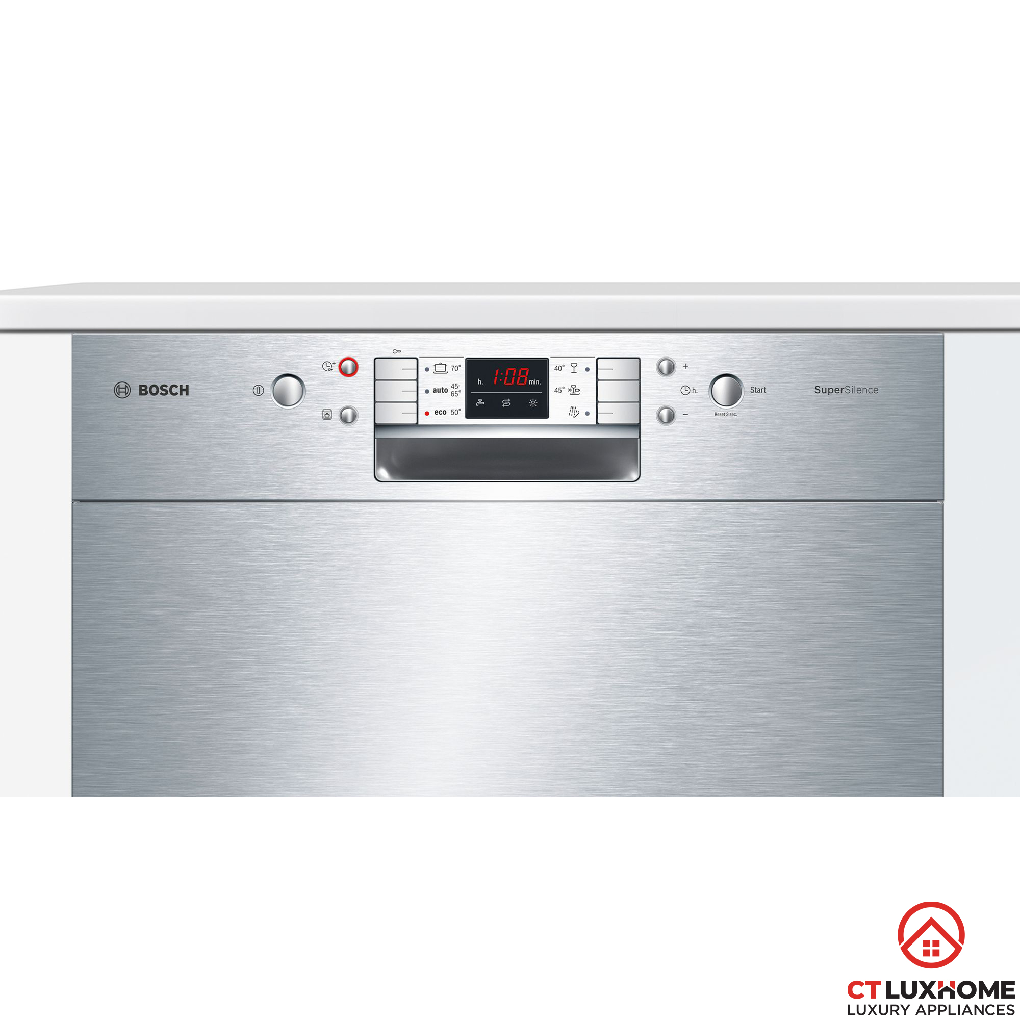 MÁY RỬA BÁT BÁN ÂM BOSCH SMU68N25EU SERIE 6 14 BỘ