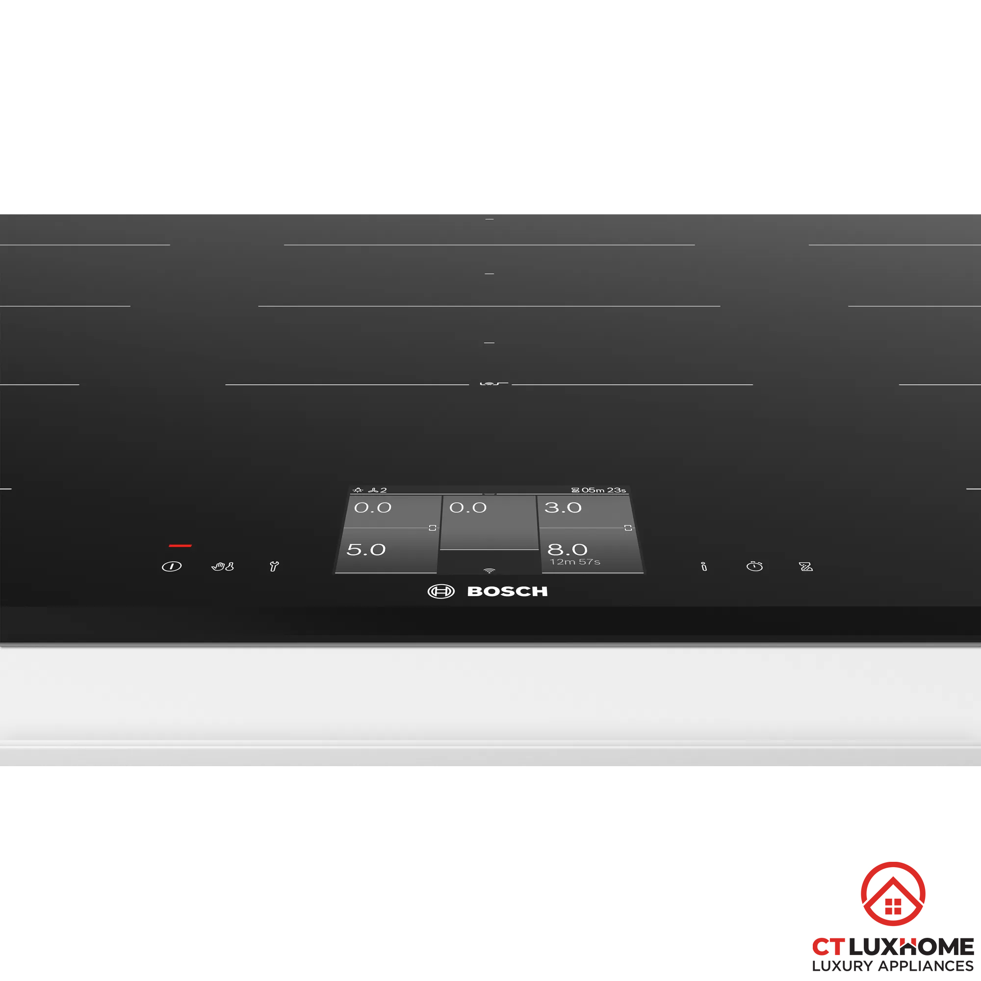 BẾP TỪ BOSCH SERIE 8 PXX975KW1E ĐA ĐIỂM 5 VÙNG NẤU