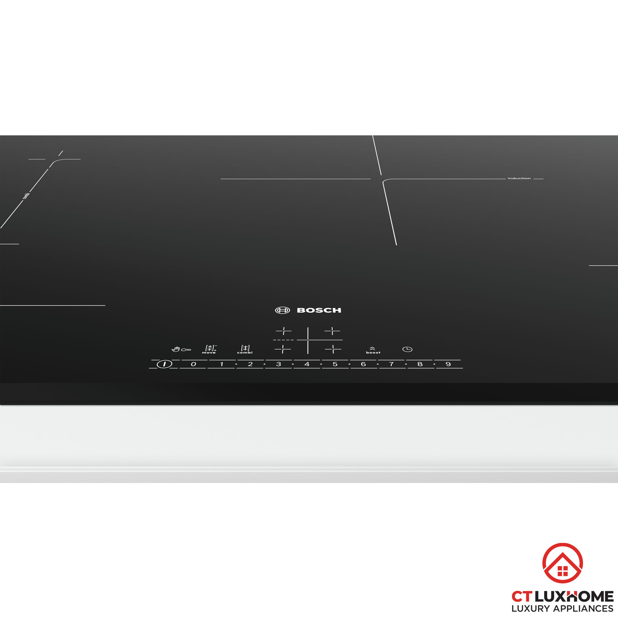 BẾP TỪ BOSCH SERIE 6 PVS831FB5E 4 VÙNG NẤU BÁN ĐA ĐIỂM