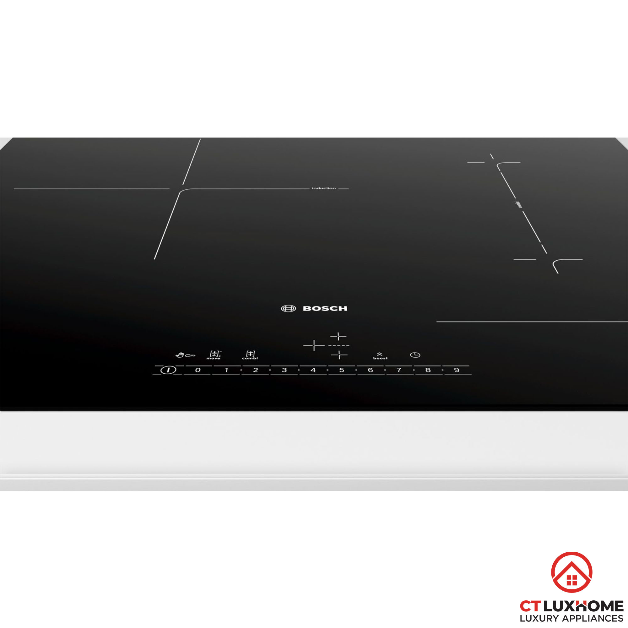 BẾP TỪ BOSCH SERIE 6 PVJ611FB5E BA VÙNG NẤU 7400W