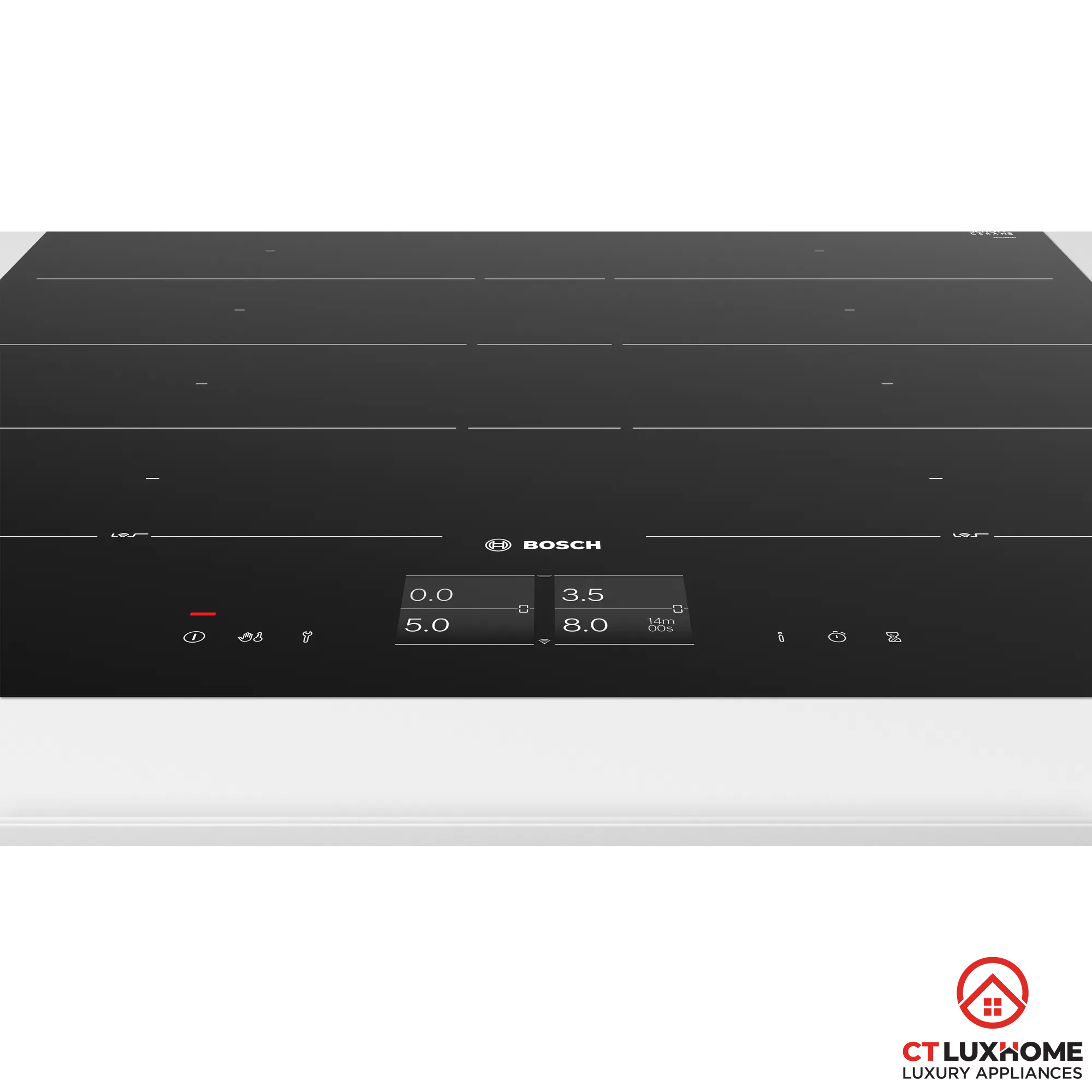 BẾP TỪ BOSCH SERIE 8 PXY601JW1E ĐA ĐIỂM 4 VÙNG NẤU