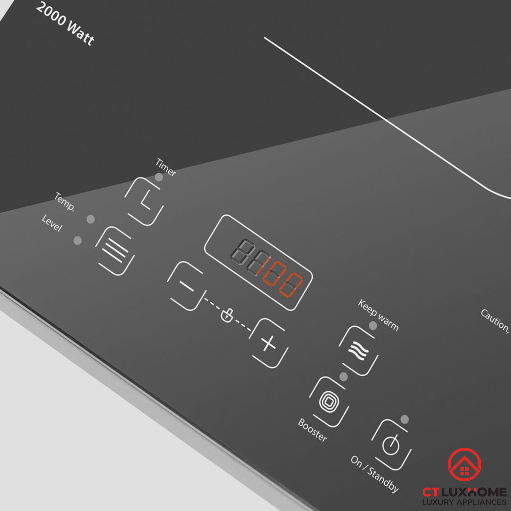 BẾP TỪ ĐƠN CASO COMFORT C2000 CẢM ỨNG 2000W