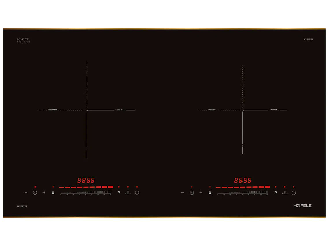 Bếp từ lắp âm 2 vùng nấu Hafele HC-I73242B