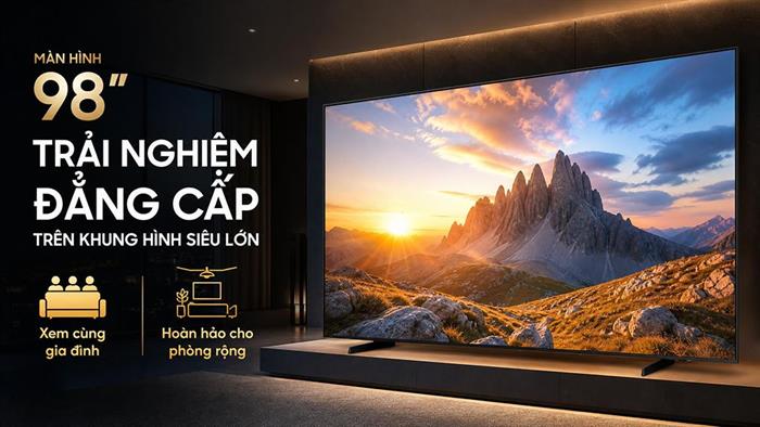 Tivi Samsung AI 4K 98 inch UA98U9500H