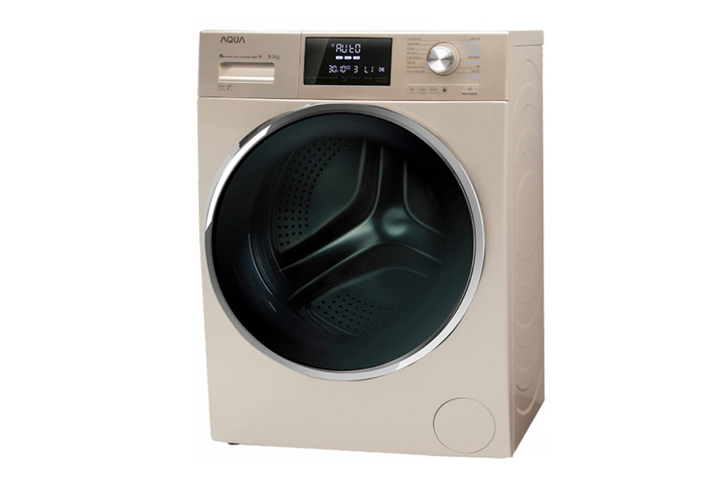 Máy giặt Aqua lồng ngang 9.5kg AQD-DD950E.N