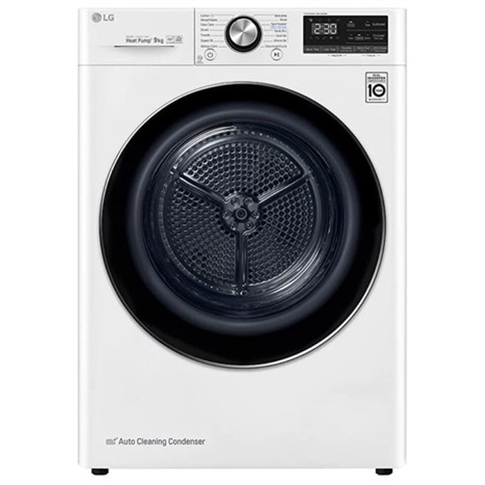 Máy sấy bơm nhiệt LG 9kg DVHP09W