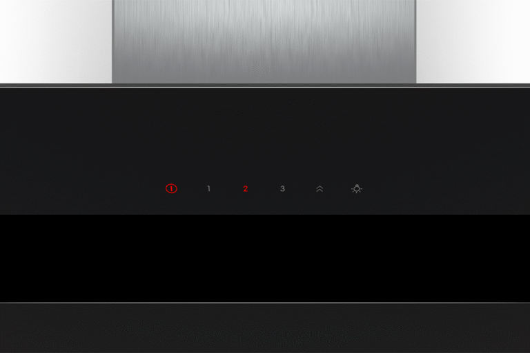 Máy hút mùi kính vát Bosch 60cm DWK67CM60B serie 4