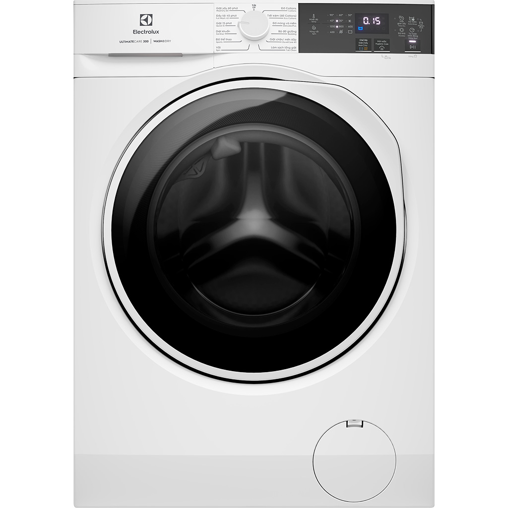 Máy giặt sấy Electrolux UltimateCare 300 Inverter giặt 9 kg - sấy 6 kg EWW9024P3WC