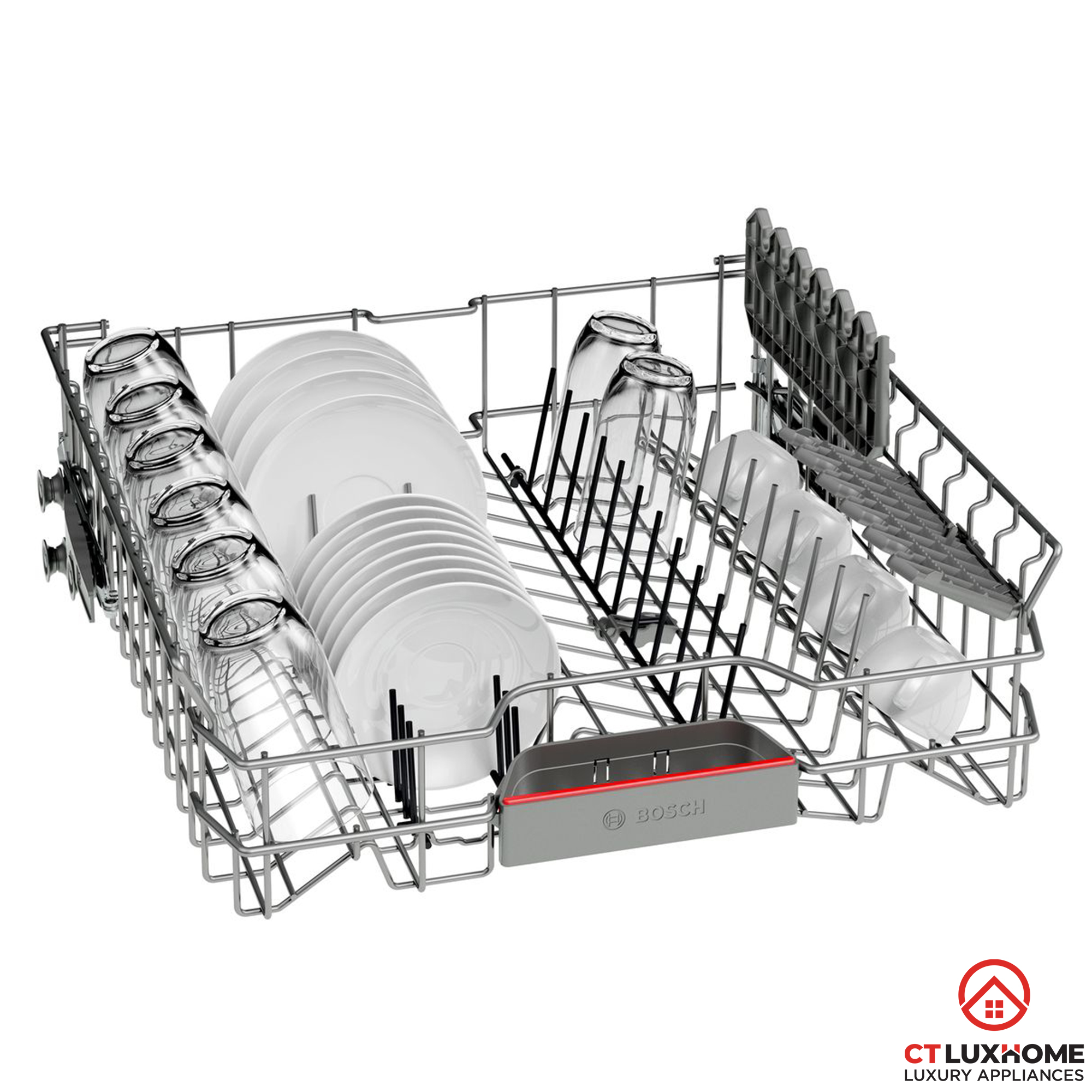 MÁY RỬA BÁT BOSCH ĐỘC LẬP SMS46GW01P SERIE 4 12 BỘ