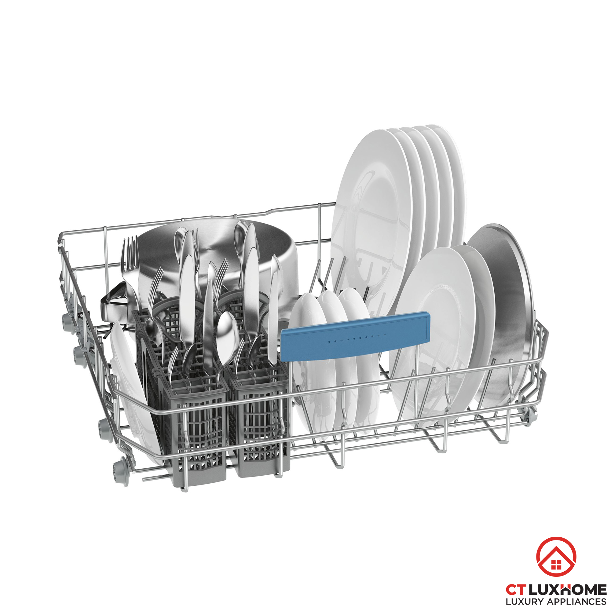 MÁY RỬA BÁT BOSCH ĐỘC LẬP SMS63L08EA SERIE 6 12 BỘ