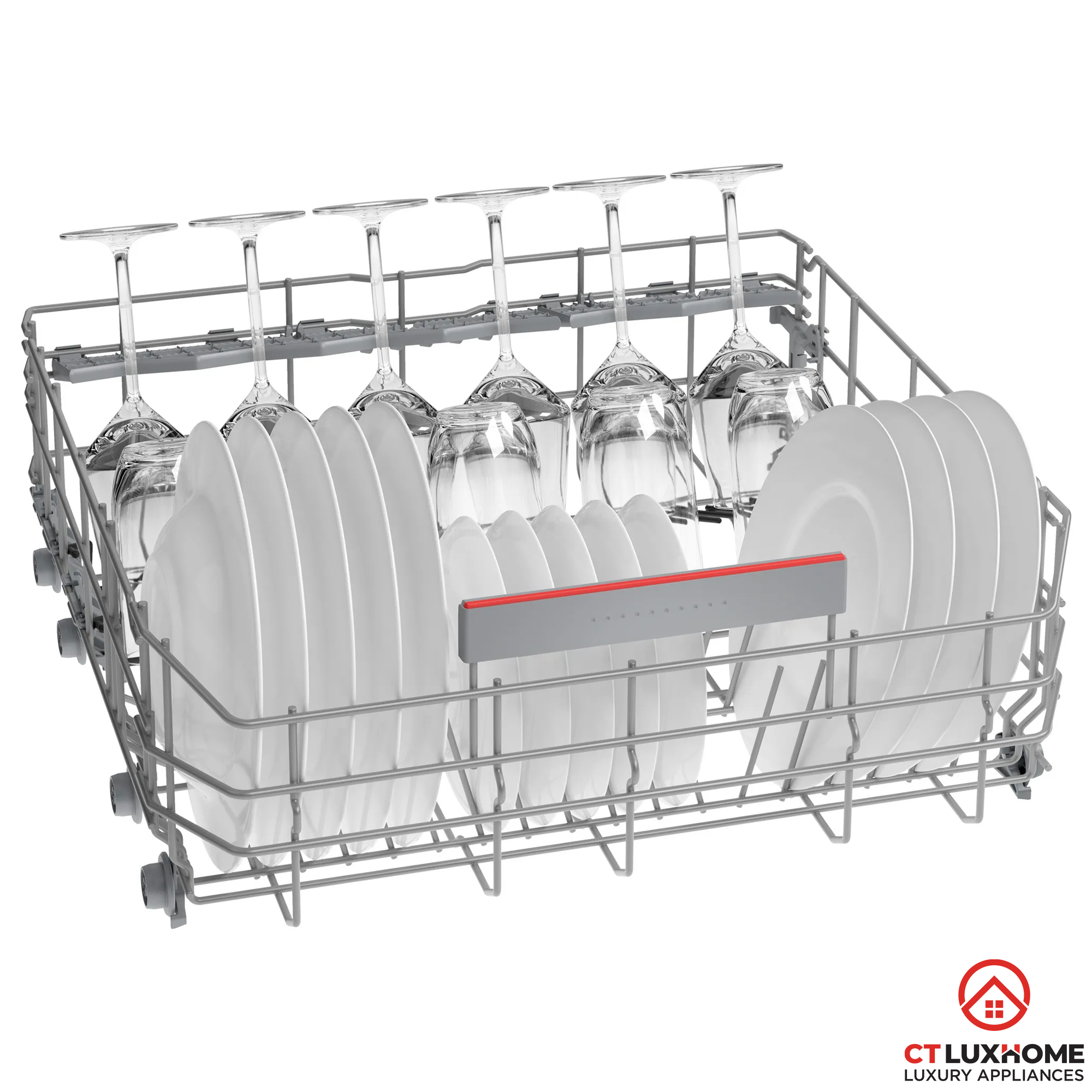 MÁY RỬA BÁT BÁN ÂM BOSCH SMI4HCS48E SERIE 4 14 BỘ