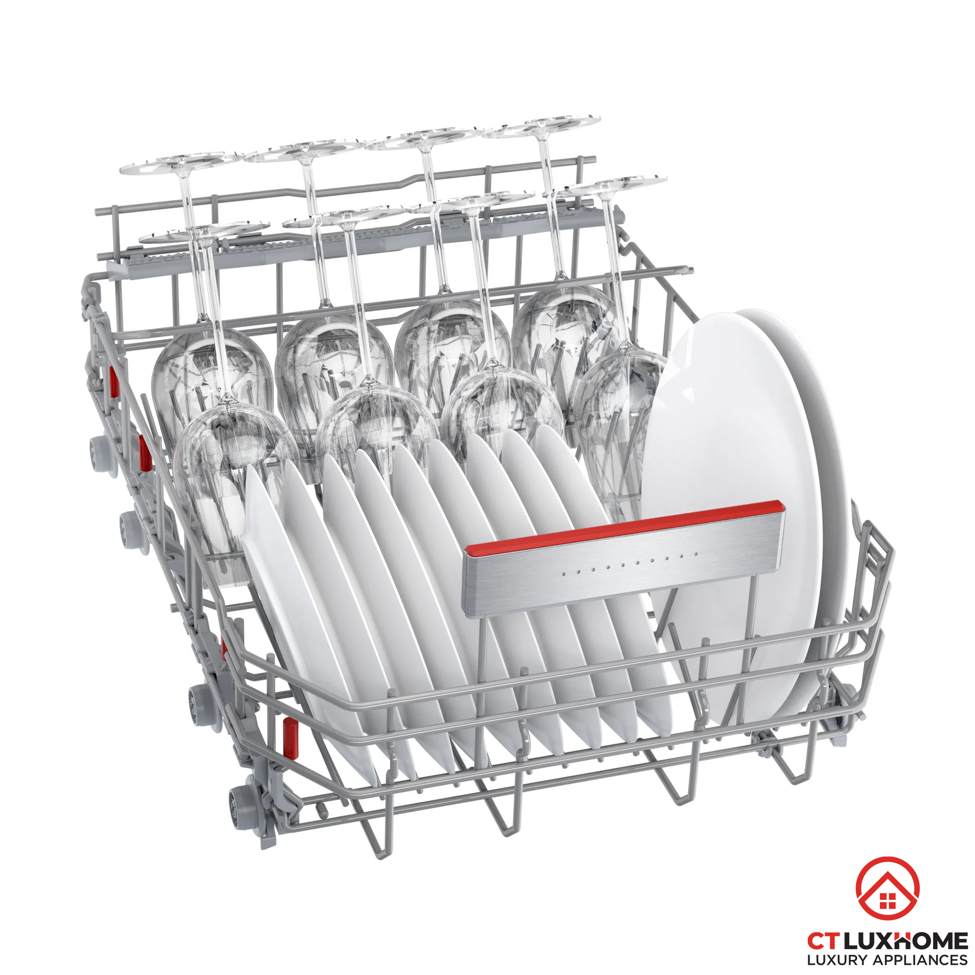 MÁY RỬA BÁT BOSCH ÂM TỦ SPV6ZMX23E SERIE 6 10 BỘ SẤY ZEOLITH