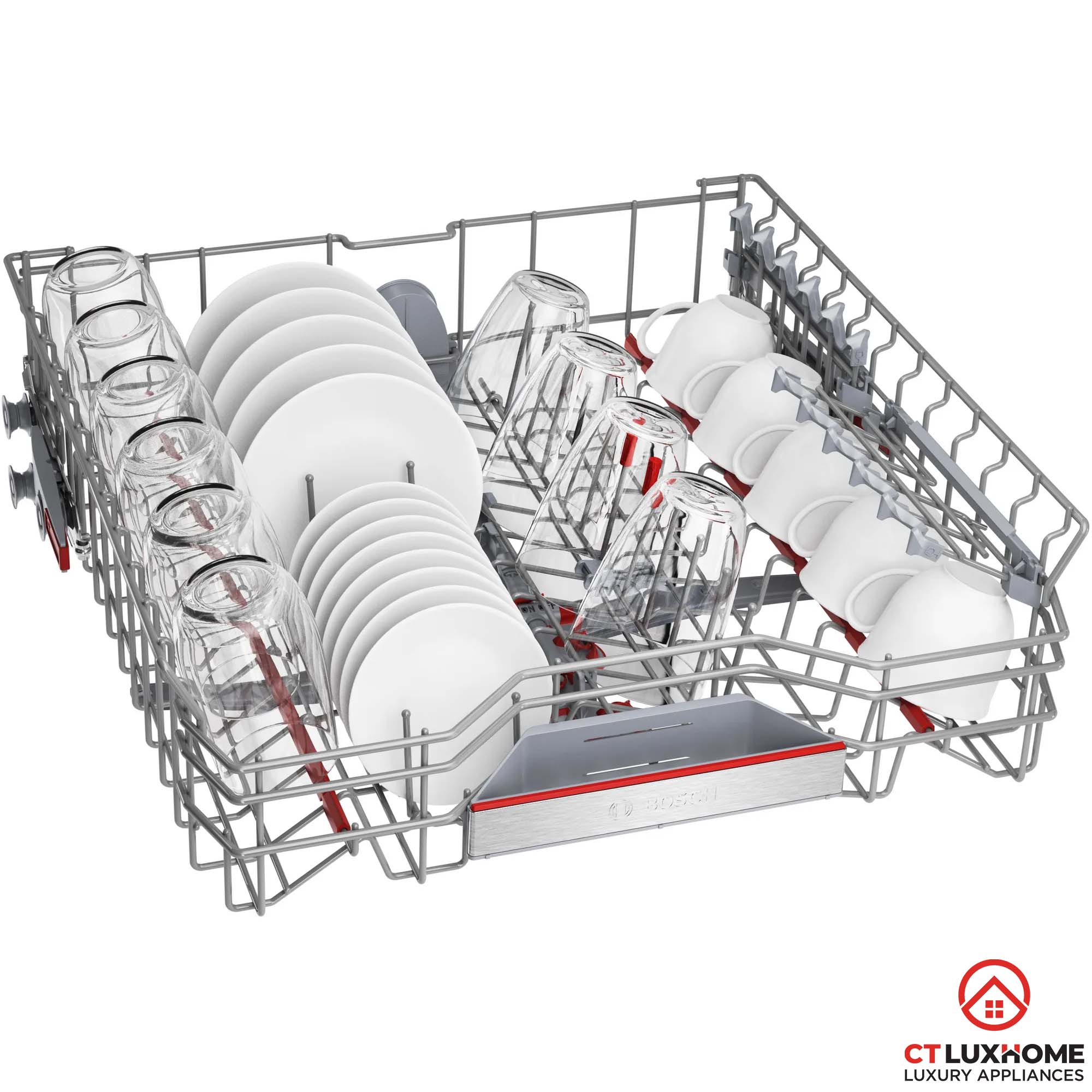 MÁY RỬA BÁT BOSCH BÁN ÂM SMI6EDS57E SERIE 6 13 BỘ