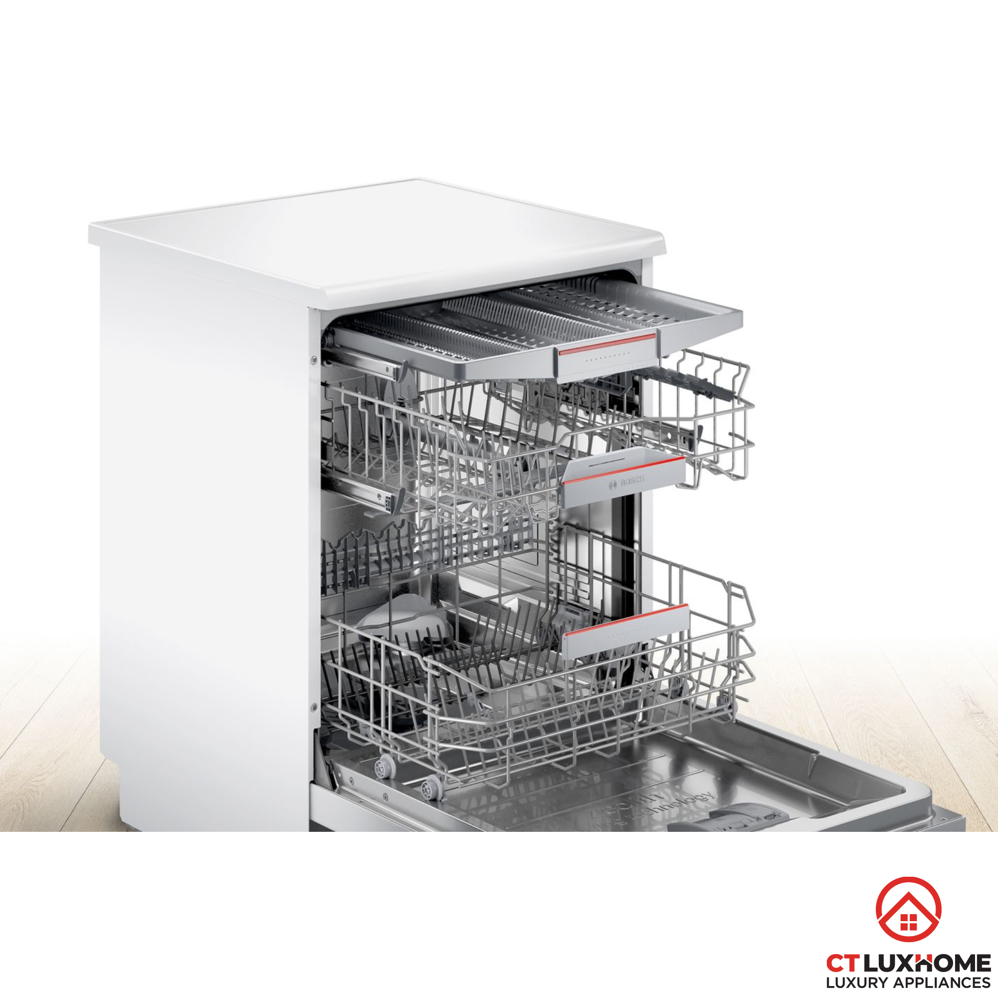 MÁY RỬA BÁT ĐỘC LẬP BOSCH SMS25FI05E SERIE 2 14 BỘ