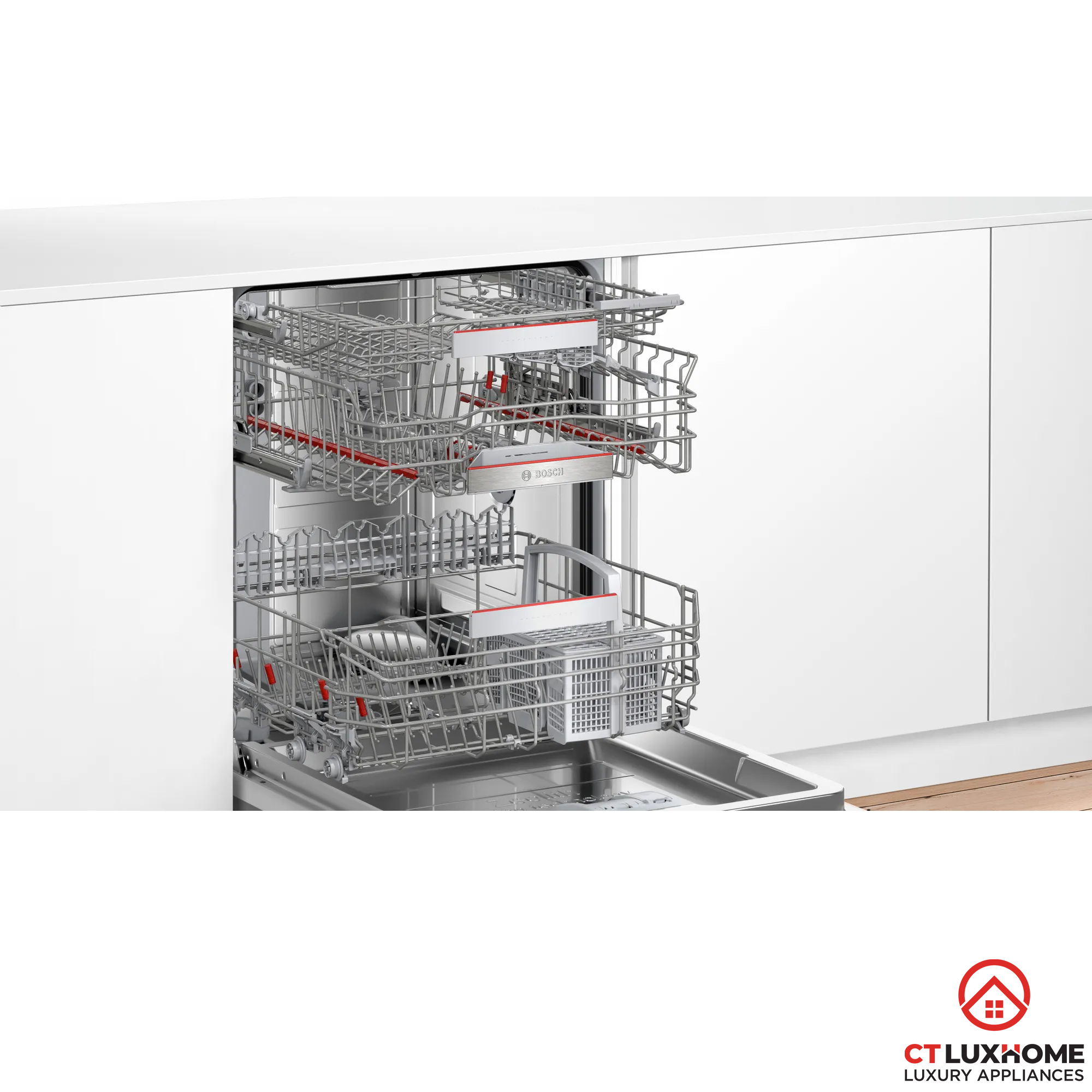 MÁY RỬA BÁT BOSCH BÁN ÂM SMU6ZDI76S SERIE 6 SẤY ZEOLITH