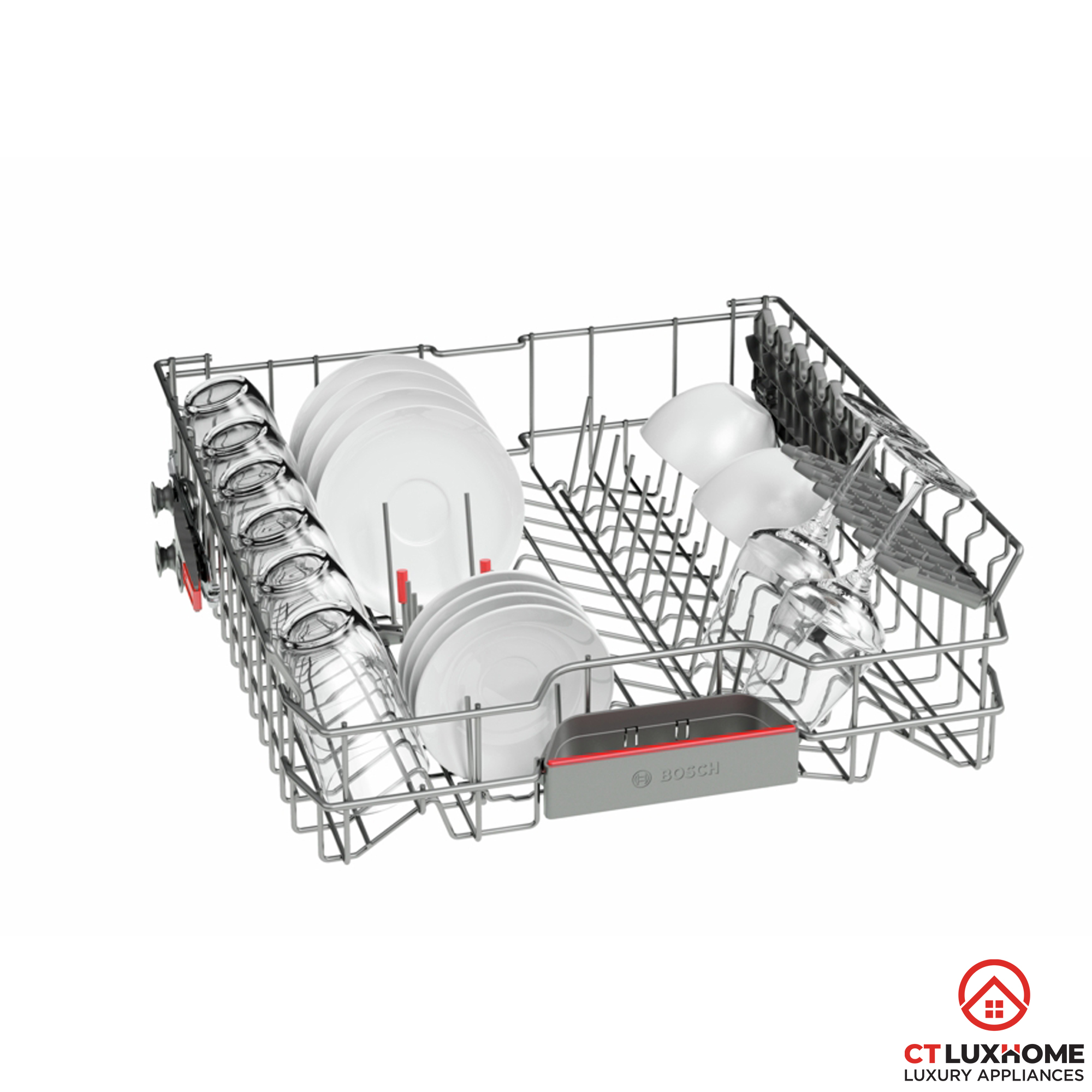MÁY RỬA BÁT BÁN ÂM BOSCH SMI68MS07E SERIE 6 13 BỘ