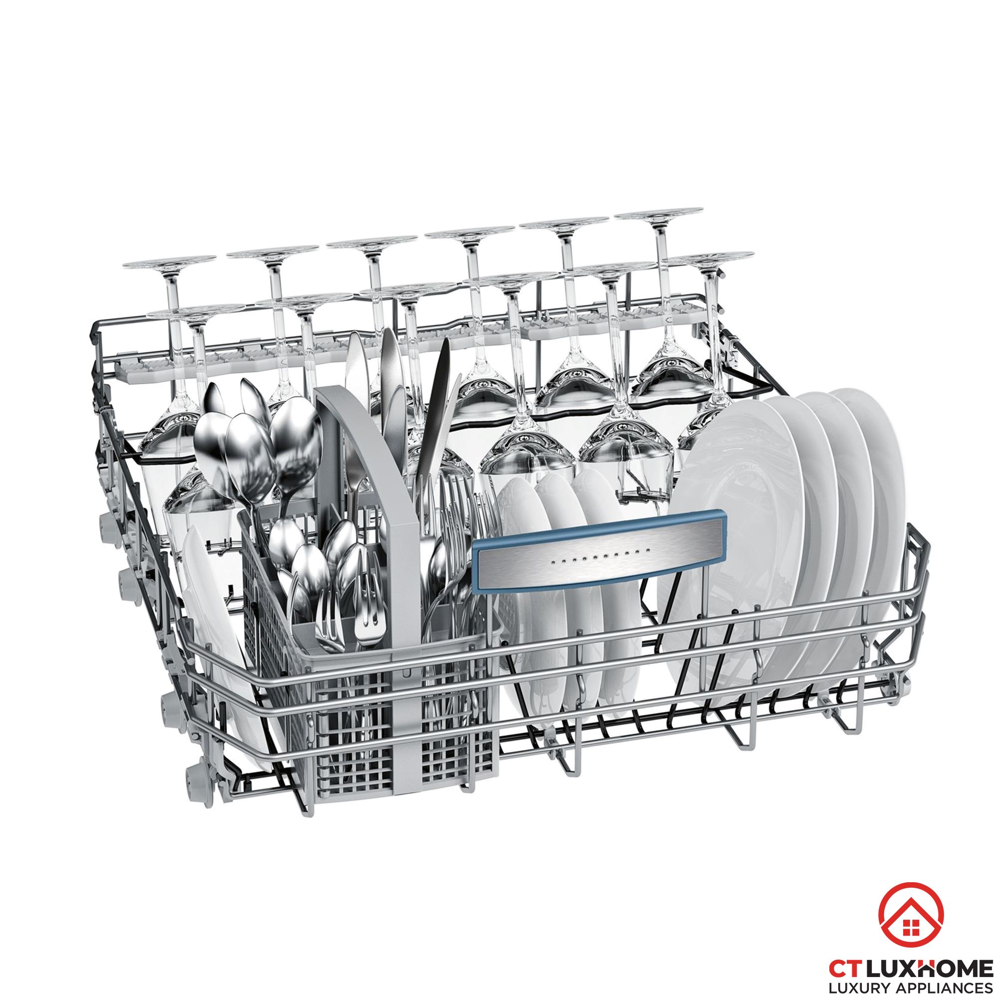 MÁY RỬA BÁT BÁN ÂM BOSCH SMI65N05EU SERIE 6 13 BỘ