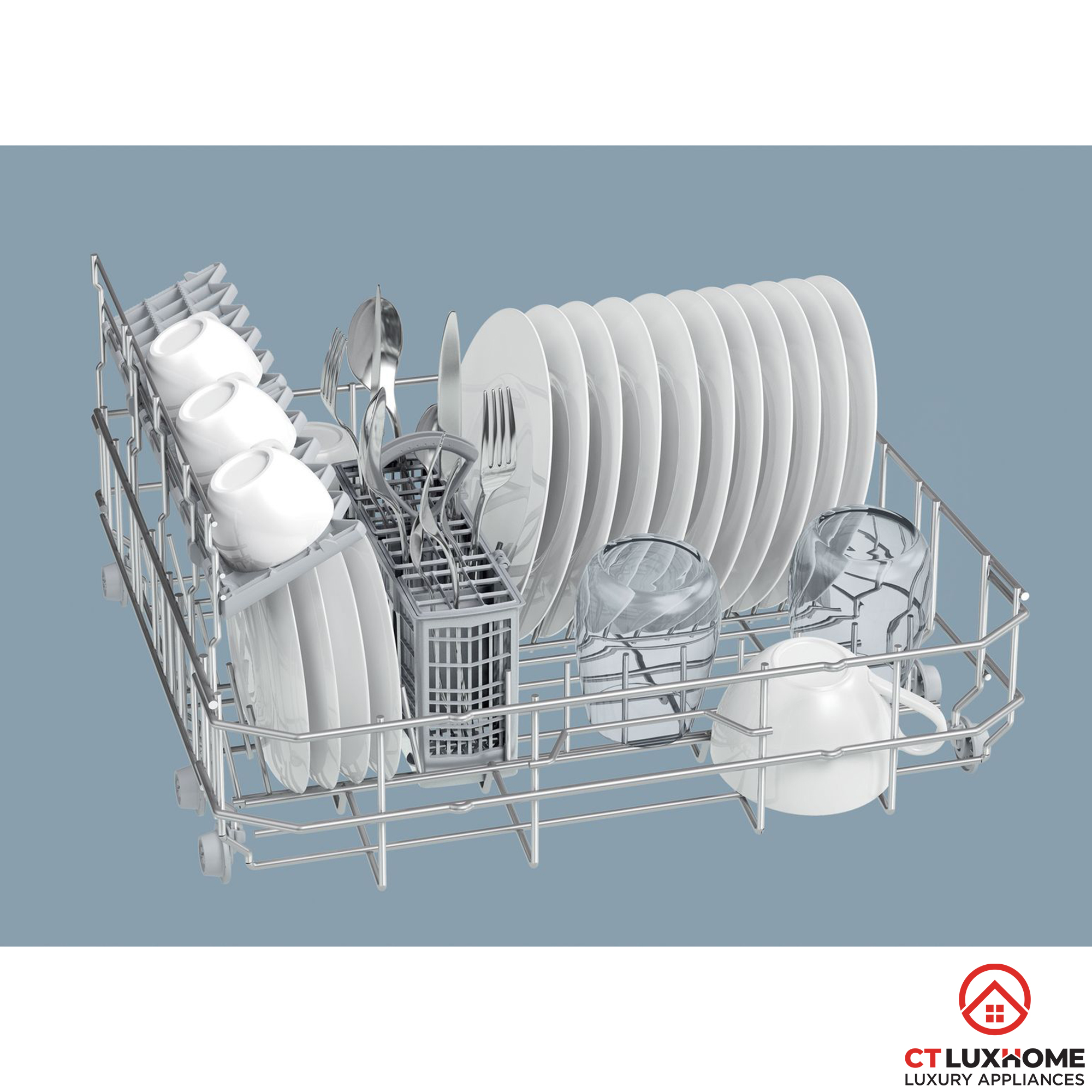 MÁY RỬA BÁT MINI ĐỂ BÀN BOSCH SKS62E32EU SERIE 4 6 BỘ