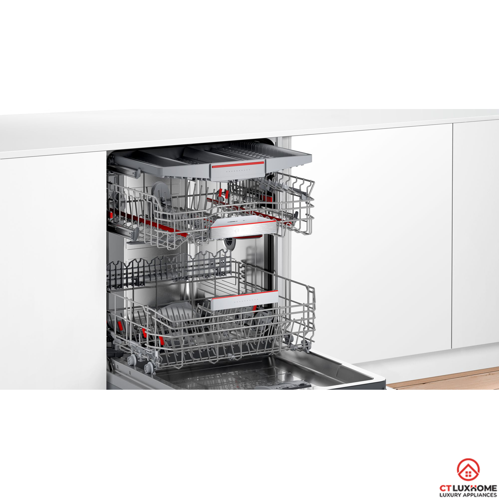 MÁY RỬA BÁT BOSCH ÂM TỦ SMV6ZCX07E SERIE 6 SẤY ZEOLITH