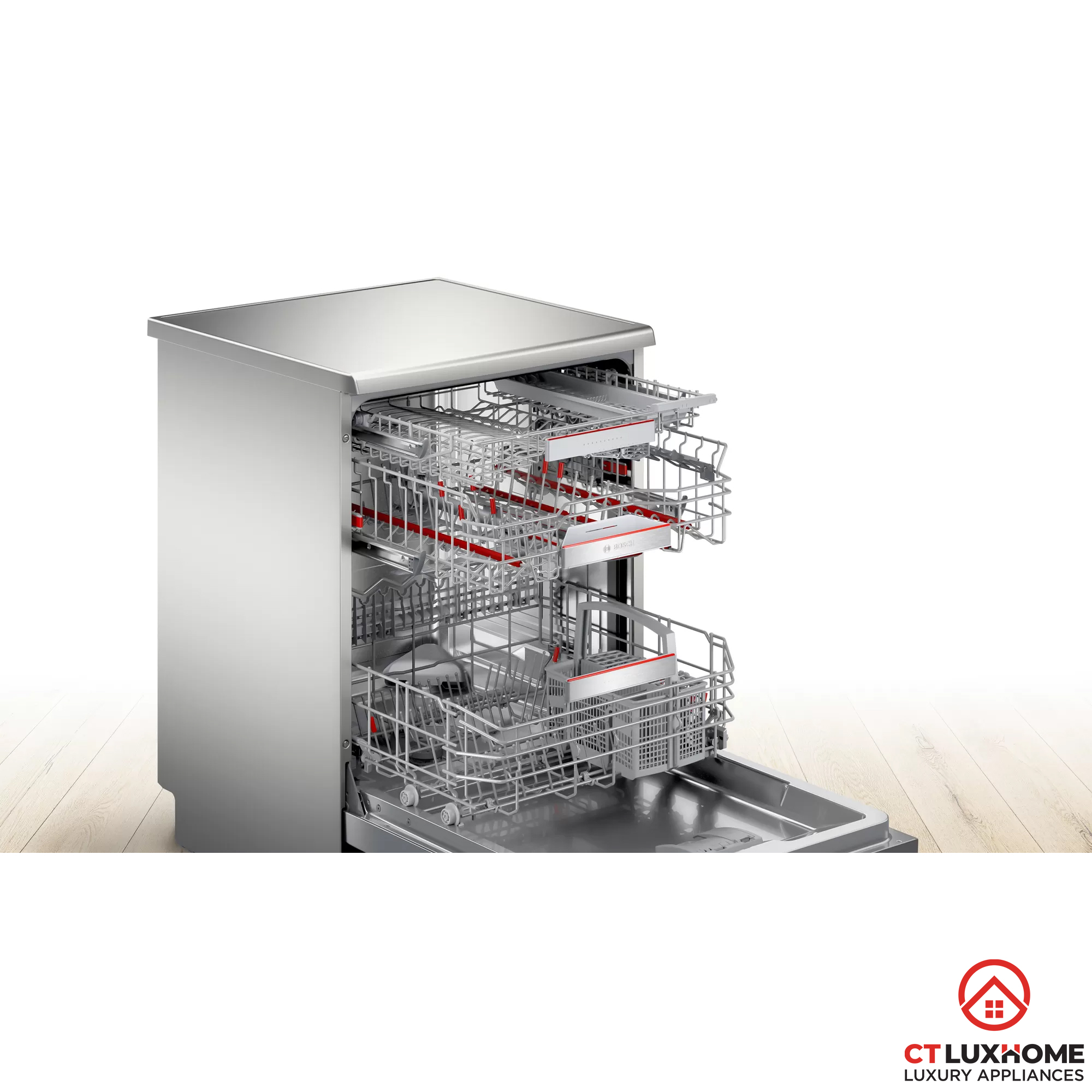 MÁY RỬA BÁT BOSCH SERIE 8 SMS8ZDI48M ĐỘC LẬP SẤY ZEOLITH