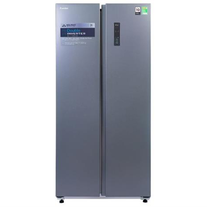Tủ lạnh Funiki Inverter 430 lít Side By Side HR SS8430SDG