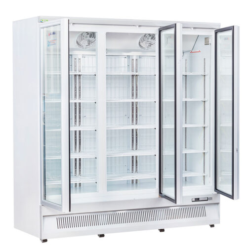 Tủ đông đứng mặt kính Alaska IF-1100G3 1.540 lít, 3 cánh