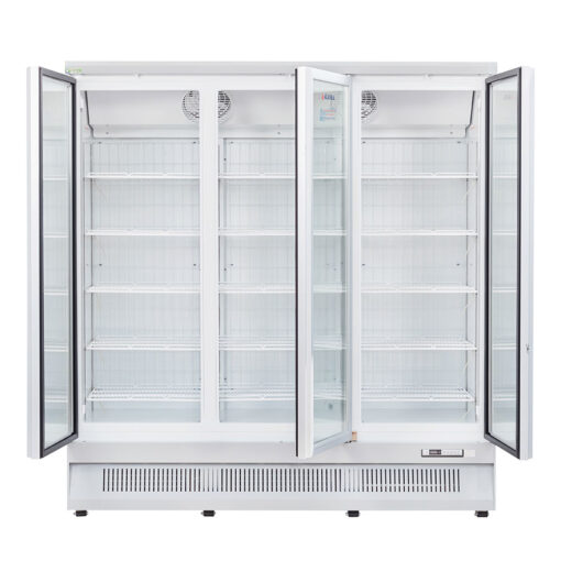 Tủ đông đứng mặt kính Alaska IF-1100G3 1.540 lít, 3 cánh