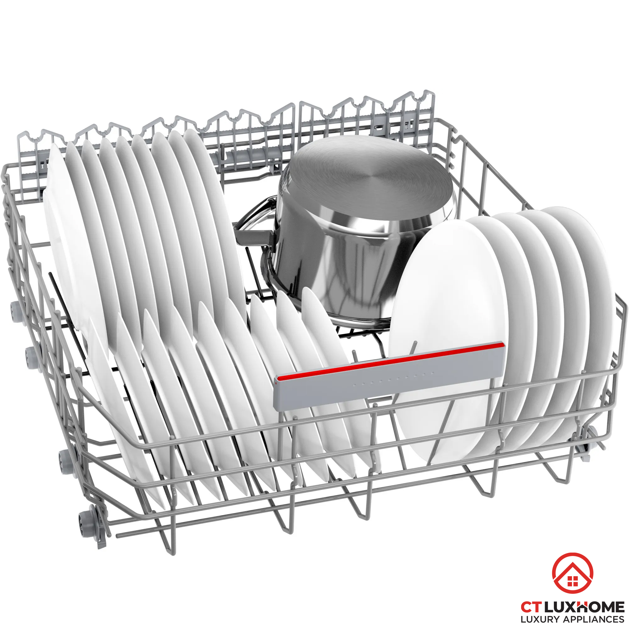 MÁY RỬA BÁT BÁN ÂM BOSCH SMI6TCS00E SERIE 6 SẤY ZEOLITH