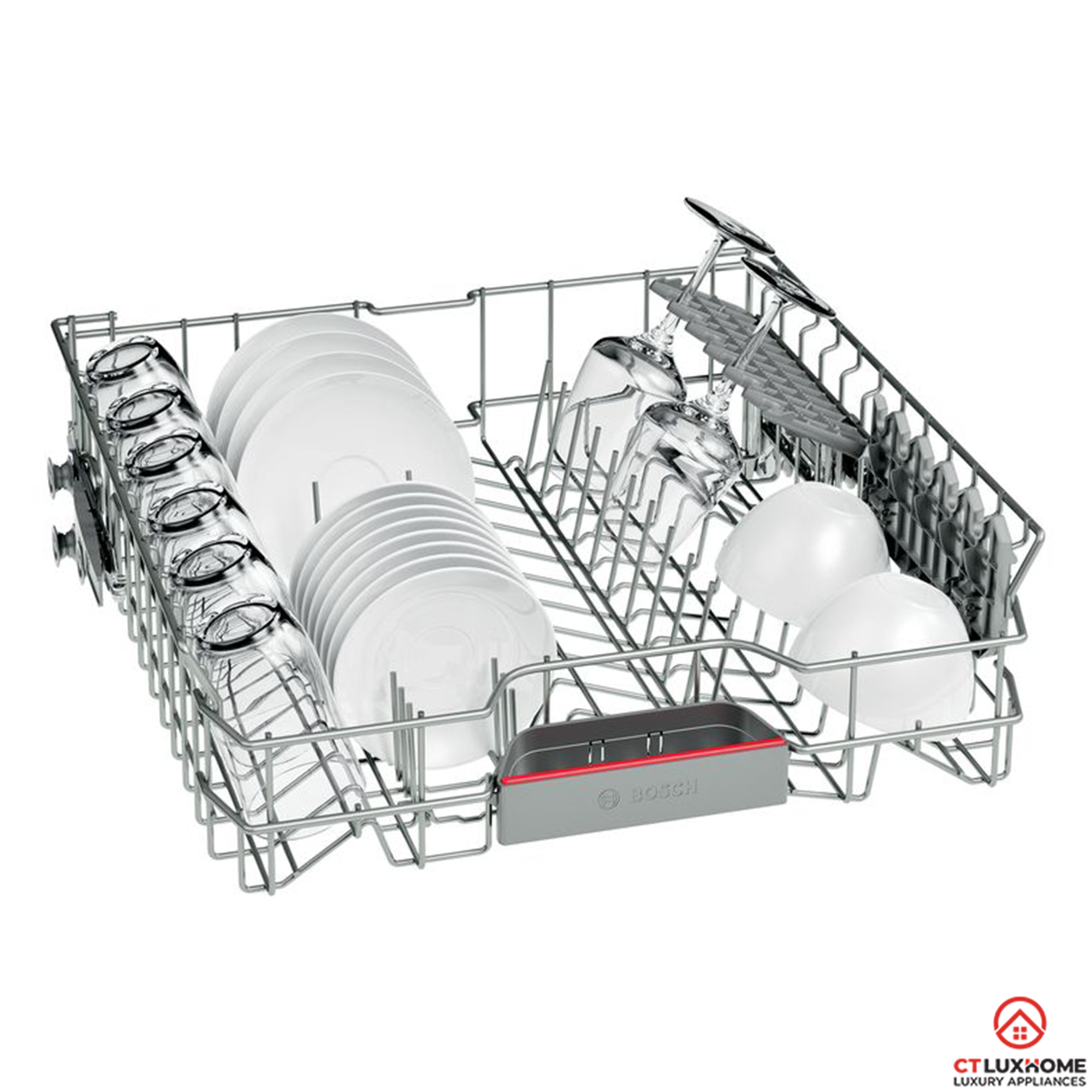 MÁY RỬA BÁT BOSCH BÁN ÂM SMI68MS04E SERIE 6 SẤY ZEOLITH