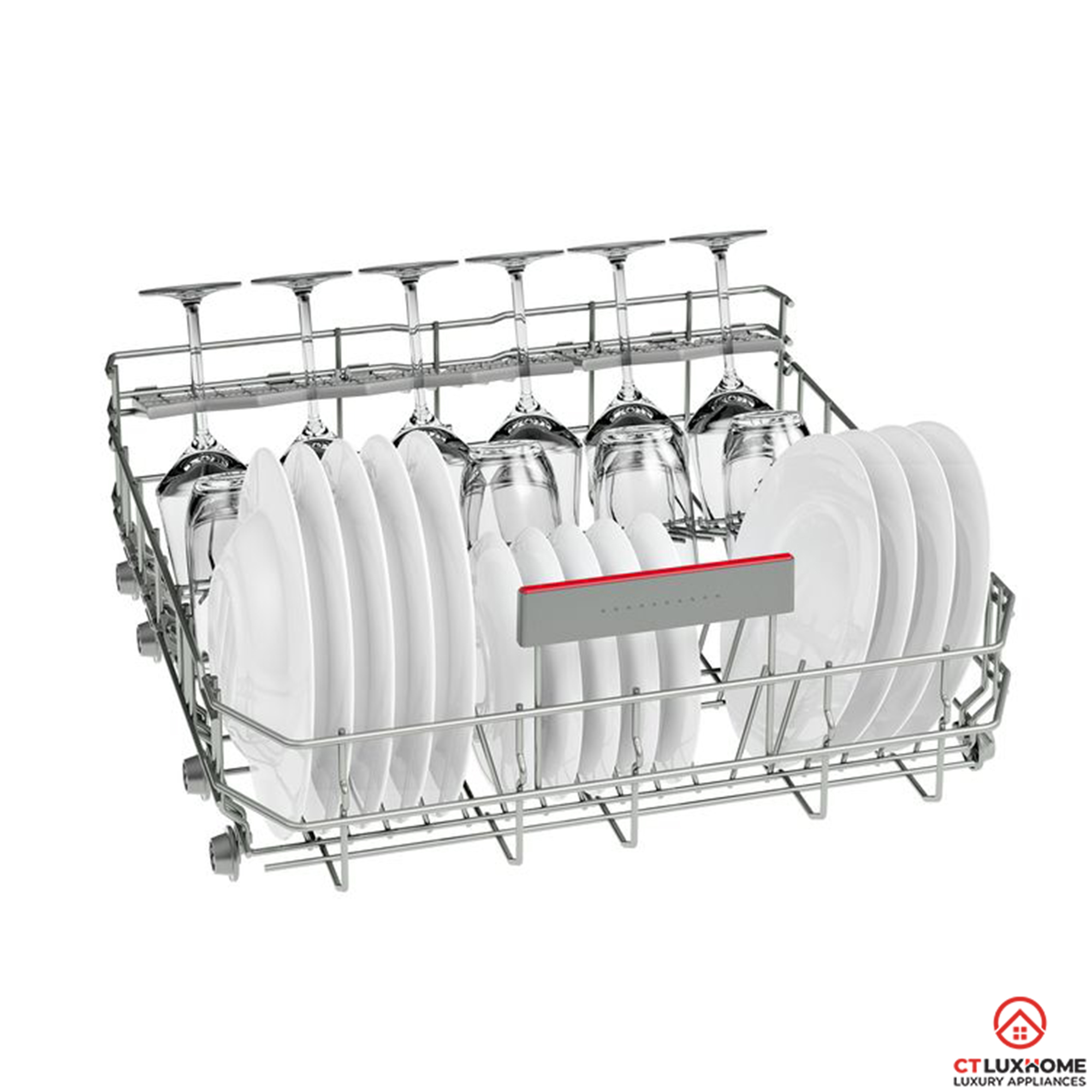 MÁY RỬA BÁT BOSCH BÁN ÂM SMI68MS04E SERIE 6 SẤY ZEOLITH