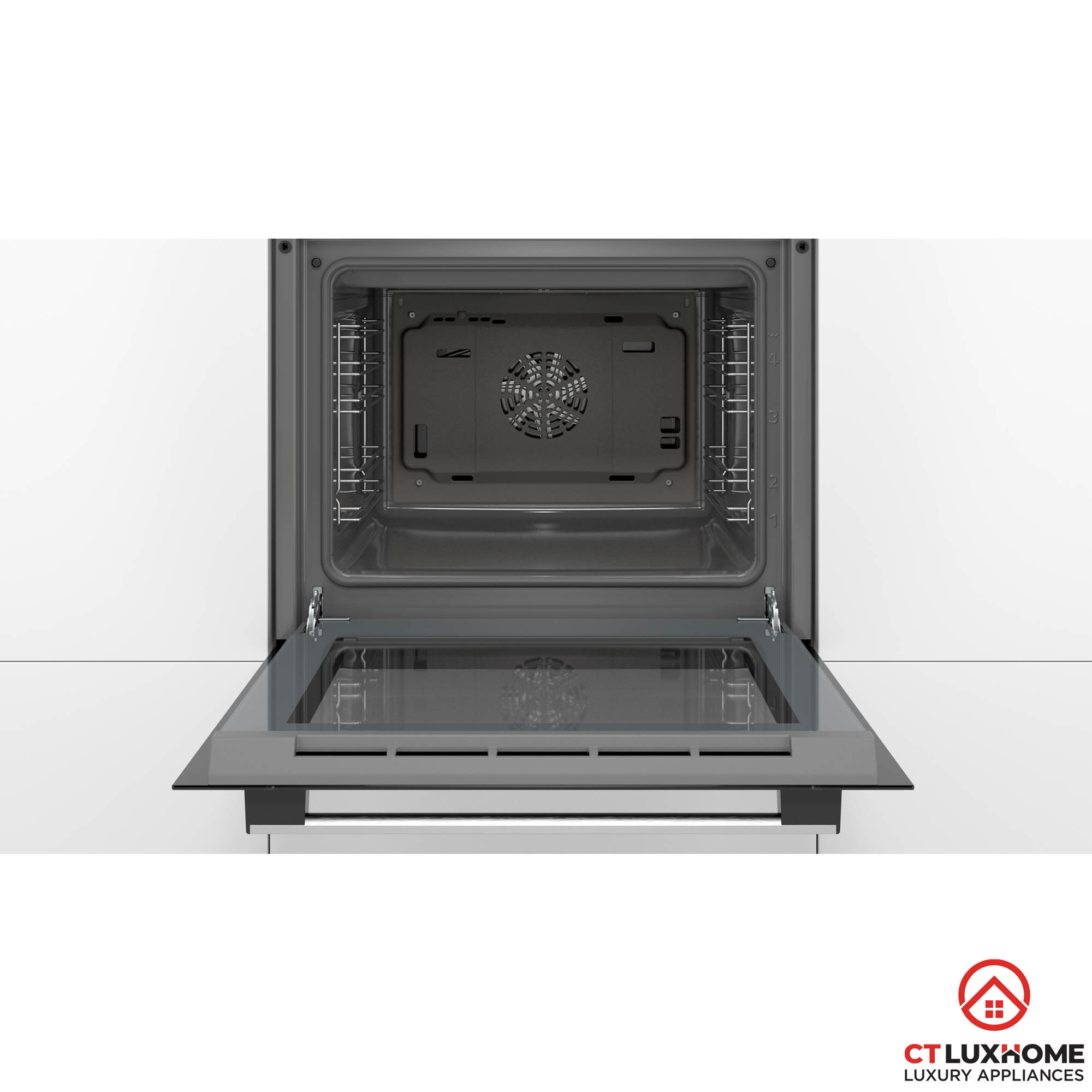 LÒ NƯỚNG ÂM TỦ BOSCH HBF134EB0K SERIE 2 66L