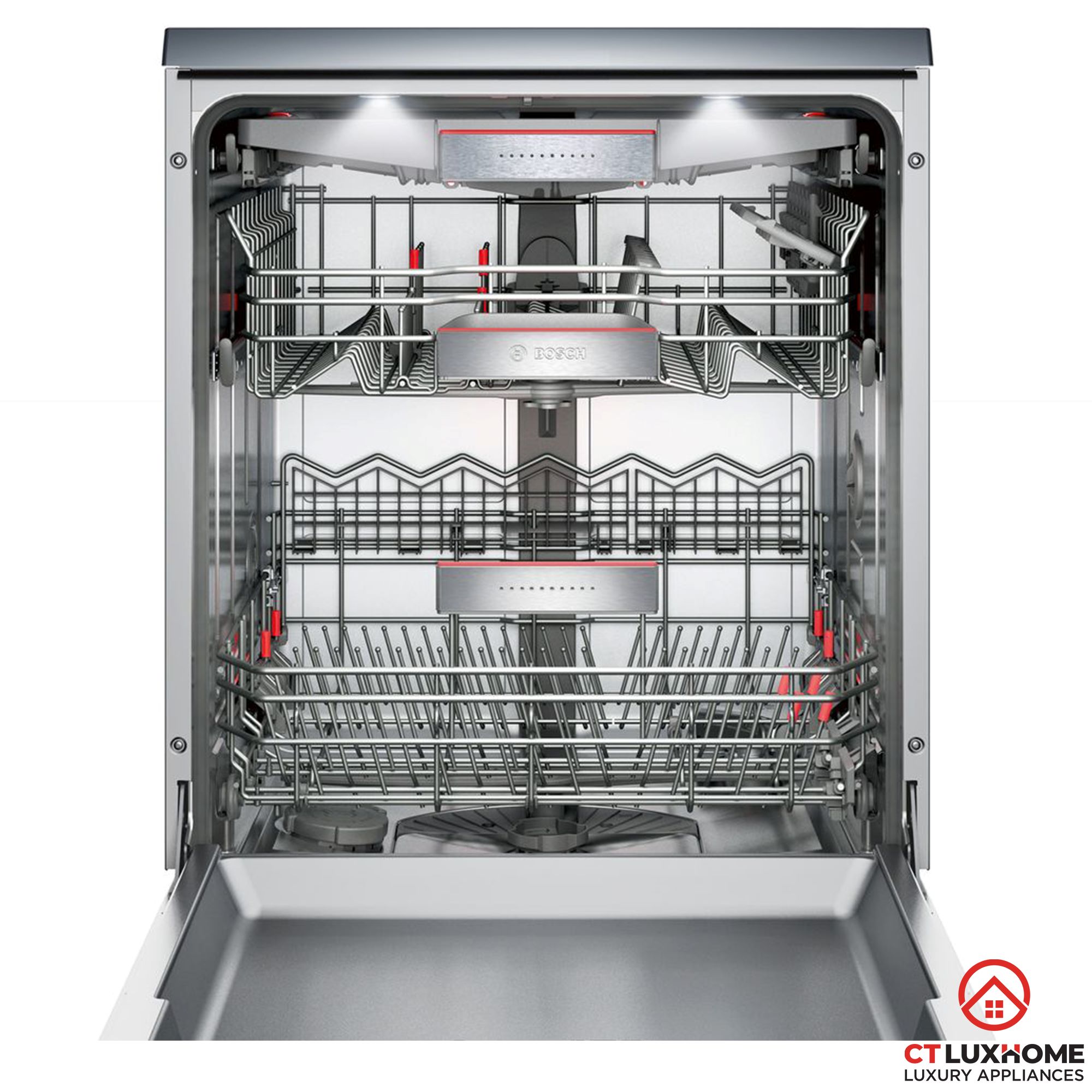 MÁY RỬA BÁT BOSCH ĐỘC LẬP SMS88TI36E SERIE 8 SẤY ZEOLITH