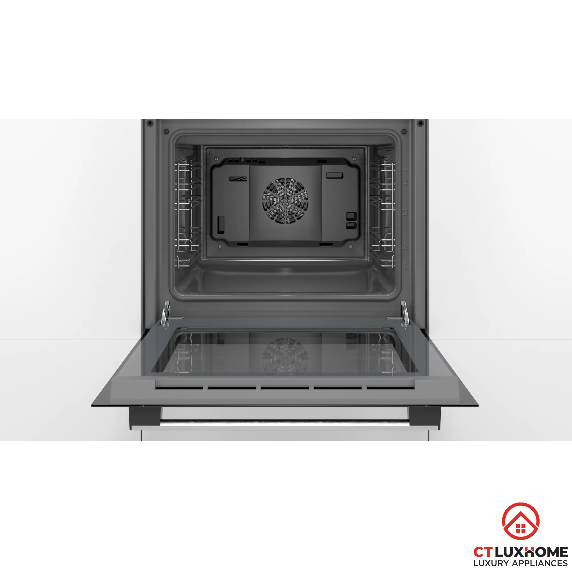 LÒ NƯỚNG ÂM TỦ BOSCH HBF113BR0A SERIE 2 66L MẶT INOX