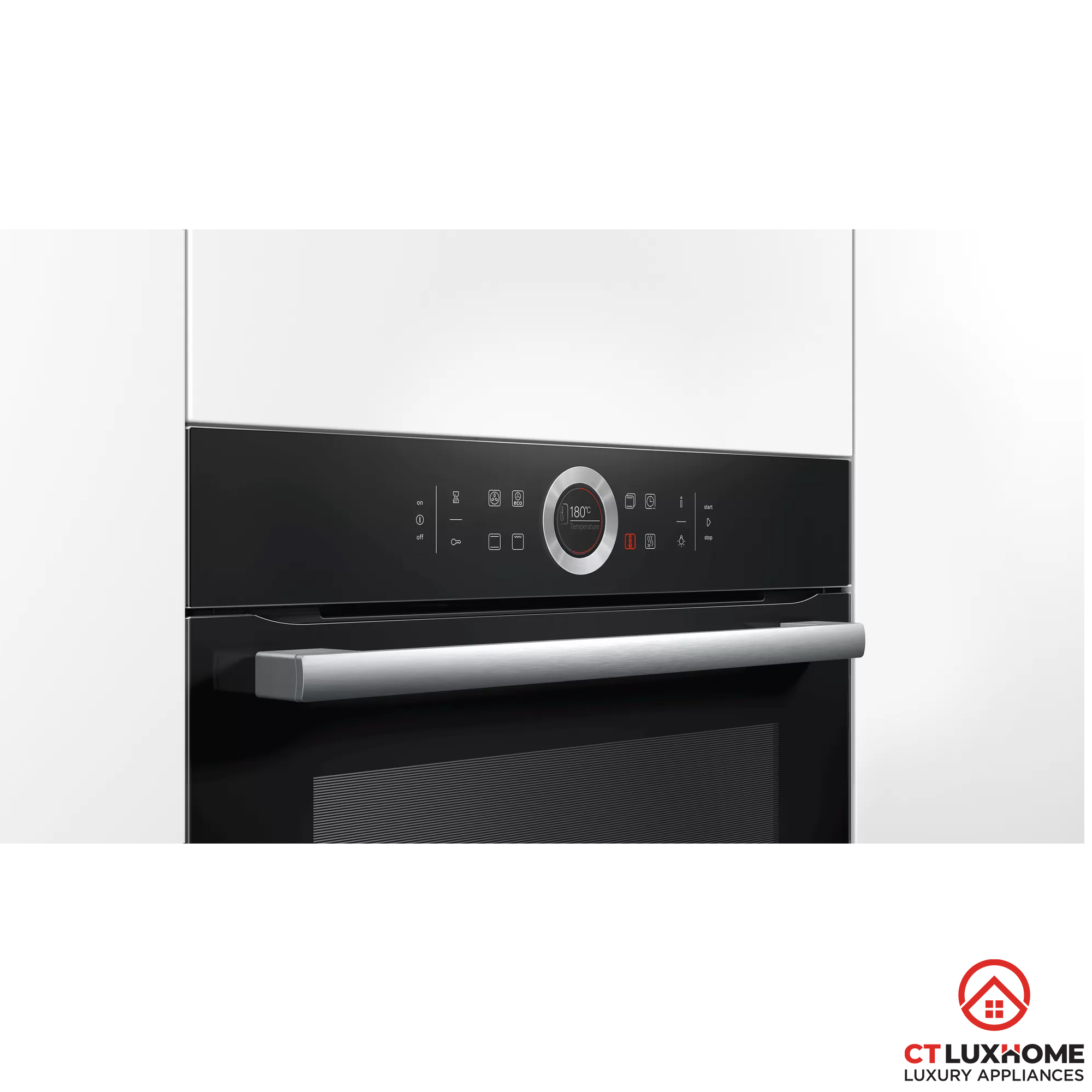 LÒ NƯỚNG ÂM TỦ BOSCH HBG634BB1B SERIE 8 71L HYDROCLEAN