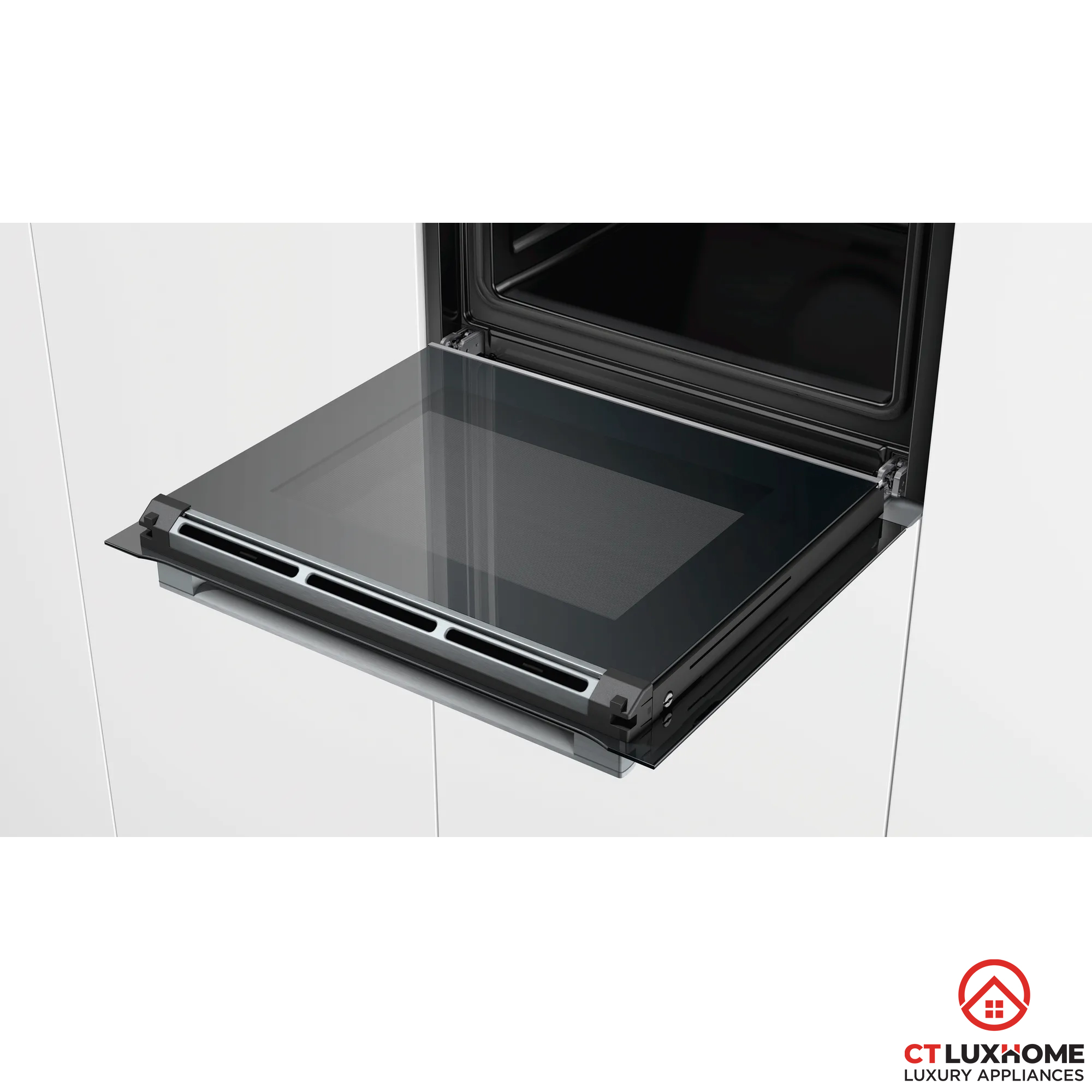 LÒ NƯỚNG ÂM TỦ BOSCH HBG655BS1 SERIE 8 71L ECOCLEAN