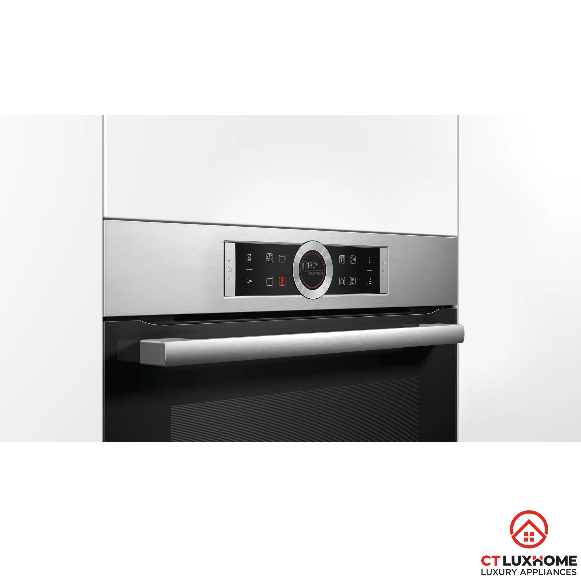 LÒ NƯỚNG ÂM TỦ BOSCH HBG655BS1 SERIE 8 71L ECOCLEAN