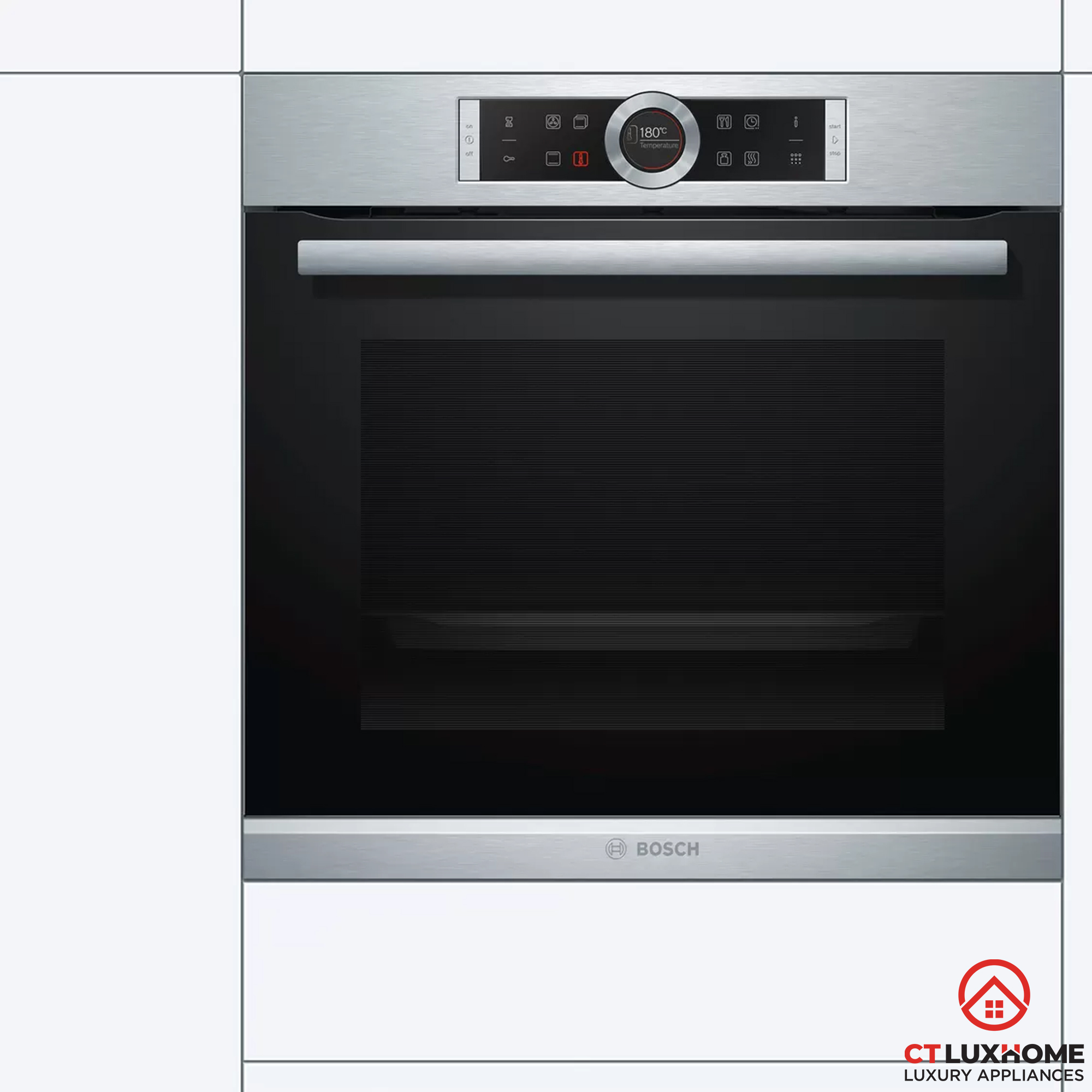 LÒ NƯỚNG ÂM TỦ BOSCH HBG675BS1 SERIE 8 71L NHIỆT PHÂN