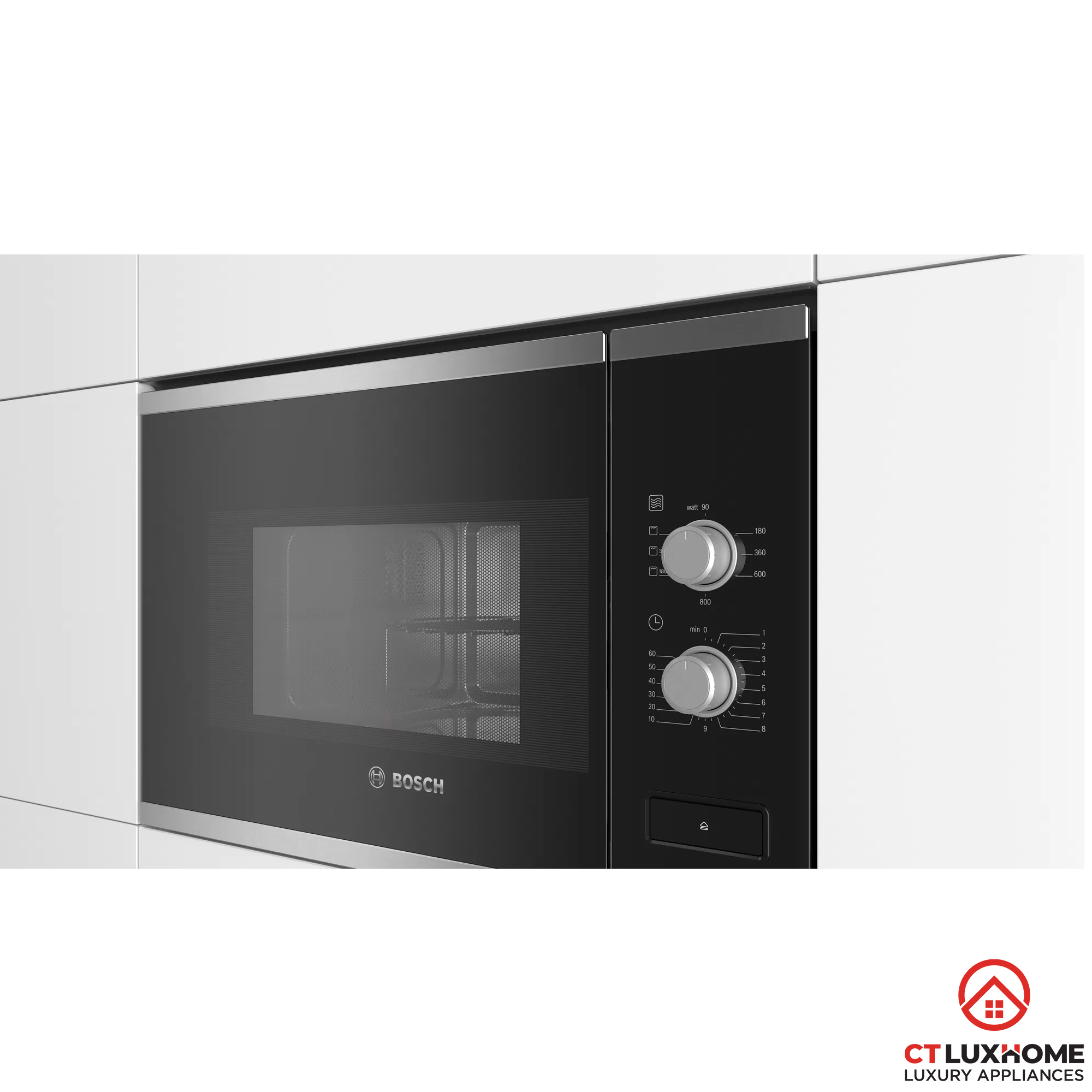 LÒ VI SÓNG ÂM TỦ BOSCH BEL520MS0K SERIE 4 20 LÍT MẶT KÍNH ĐEN