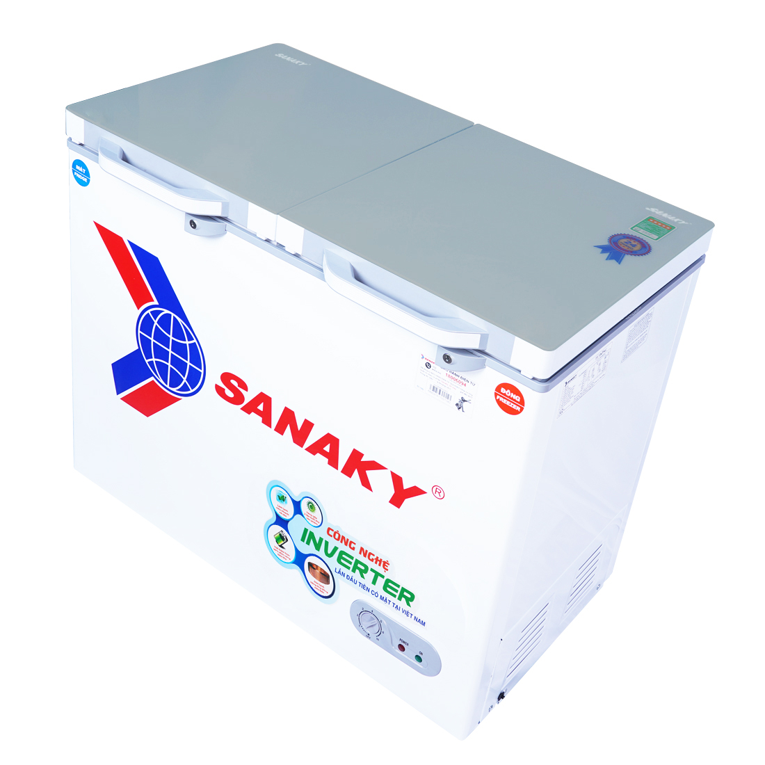 Tủ đông Sanaky Inverter 195 lít VH-2599W4K