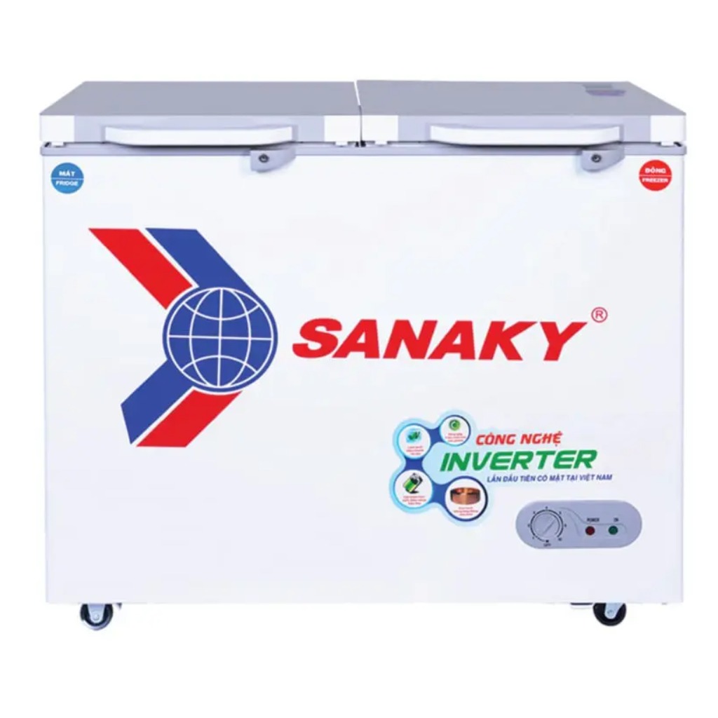 Tủ đông Sanaky Inverter 195 lít VH-2599W4K