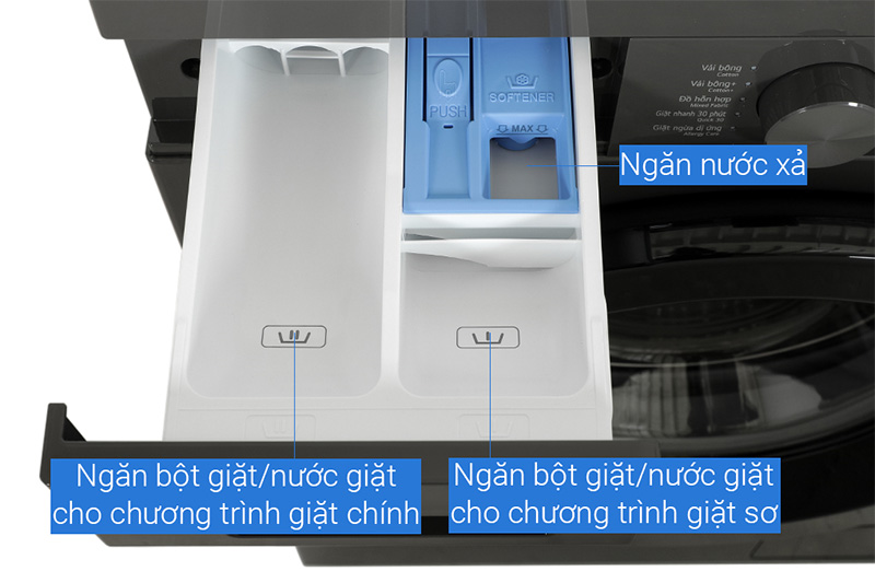 Máy giặt LG AI DD Inverter 9 kg FB1209S6M