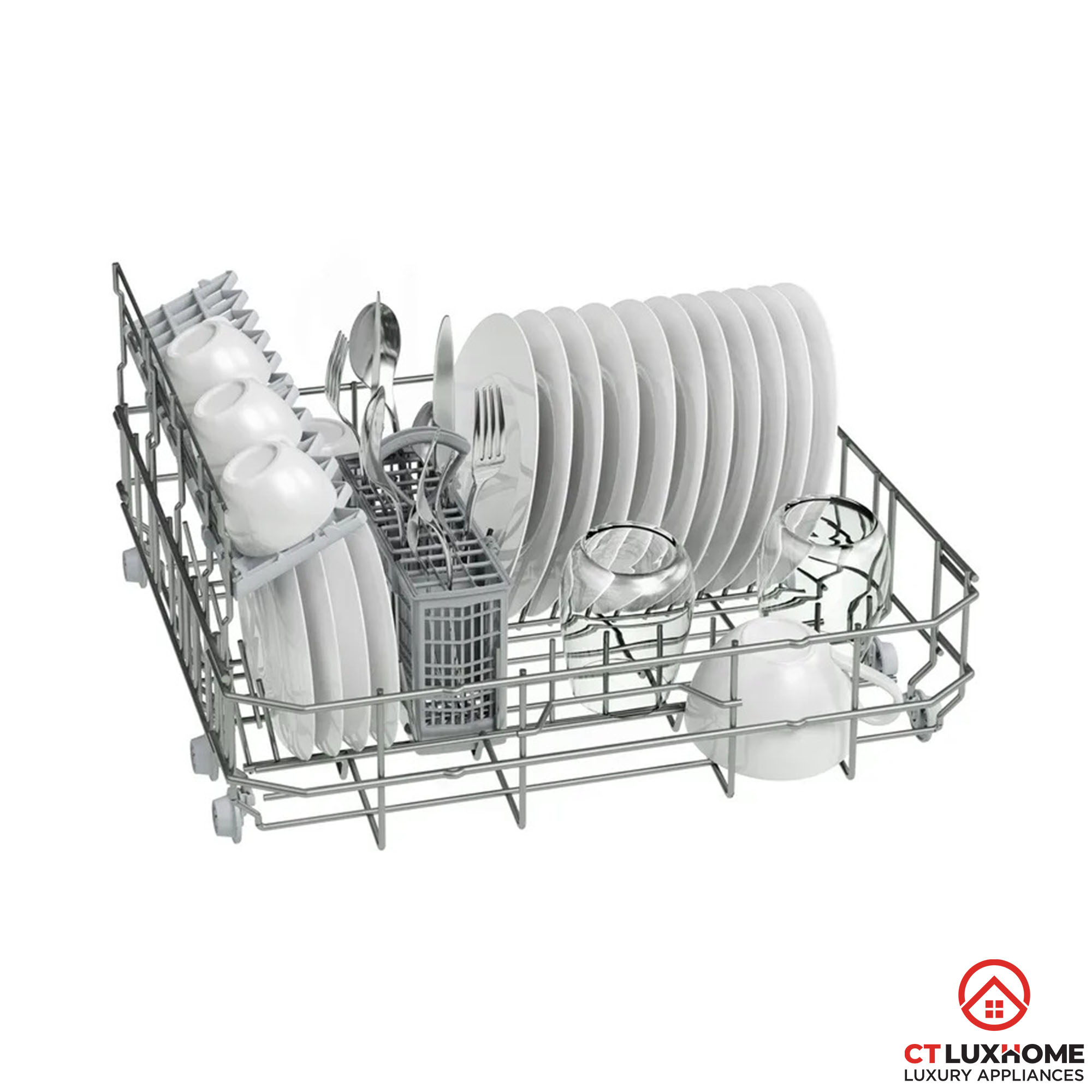 MÁY RỬA BÁT MINI ĐỂ BÀN BOSCH SKS62E22EU SERIE 4 6 BỘ