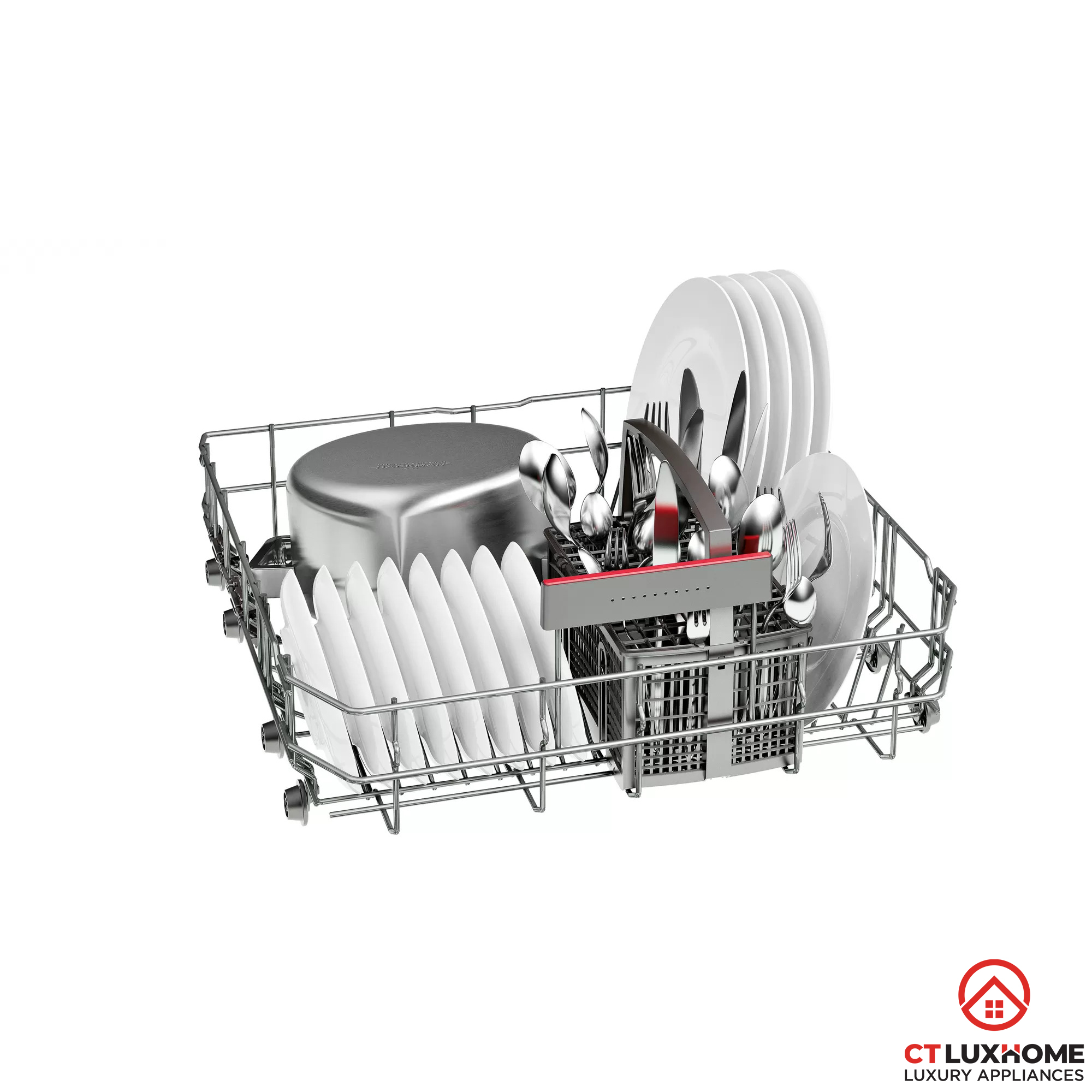 MÁY RỬA BÁT BÁN ÂM BOSCH SMI46IS03E SERIE 4 13 BỘ