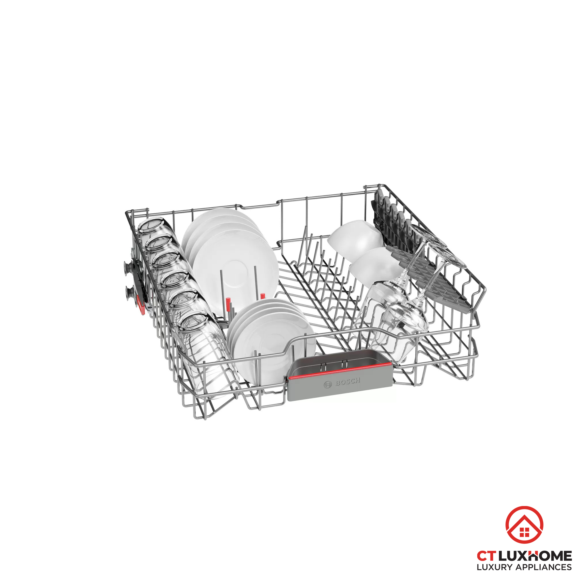 MÁY RỬA BÁT BÁN ÂM BOSCH SMI68NS07E SERIE 6 13 BỘ